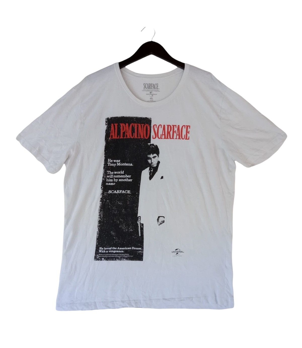Other 💥SCARFACE American crime film movie al-pacino tee t-shirt Size US XXL / EU 58 / 5 - 1 Thumbnail