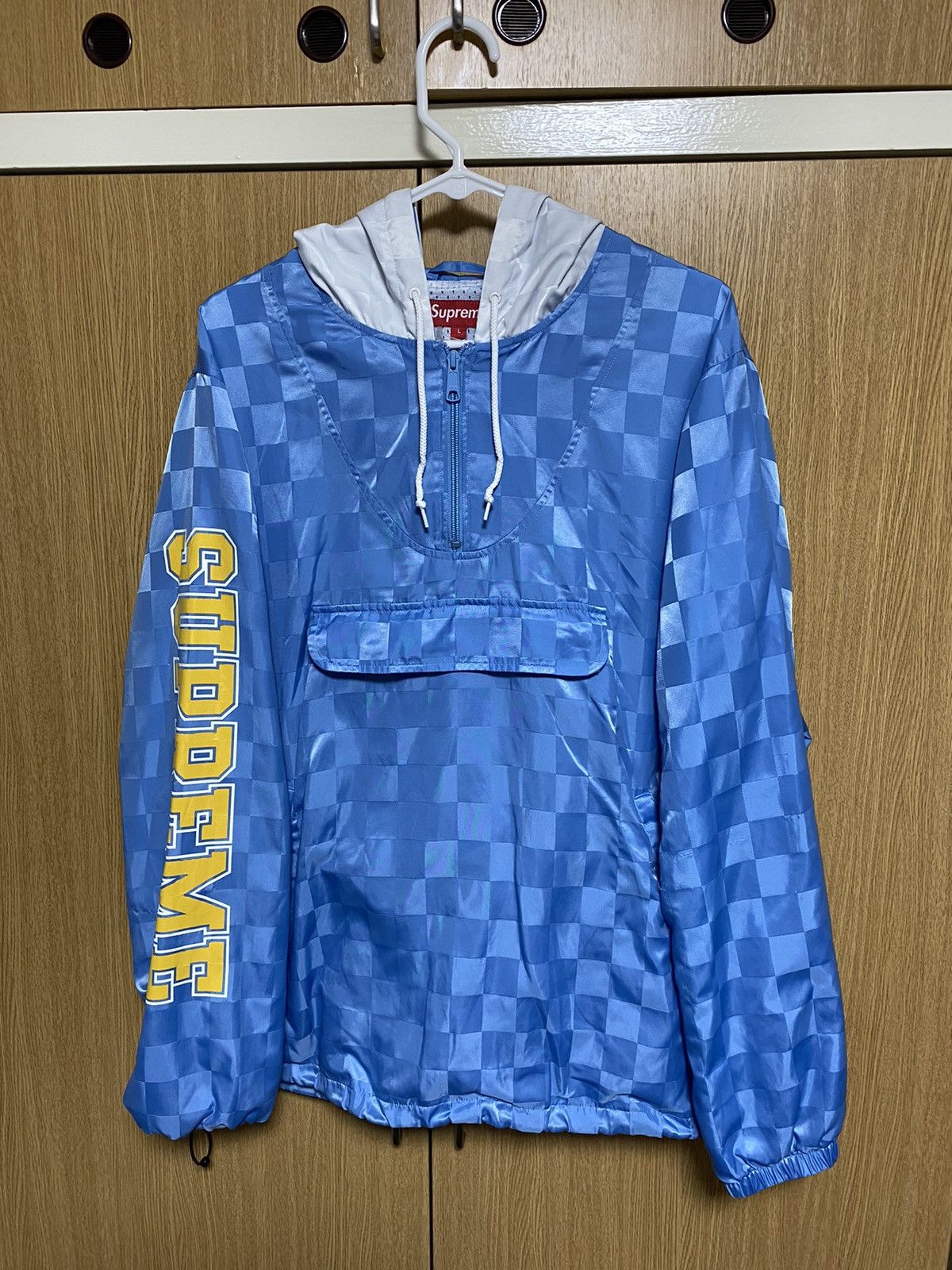 Supreme Checkerboard Zip Up Sweater (FW20) - $158