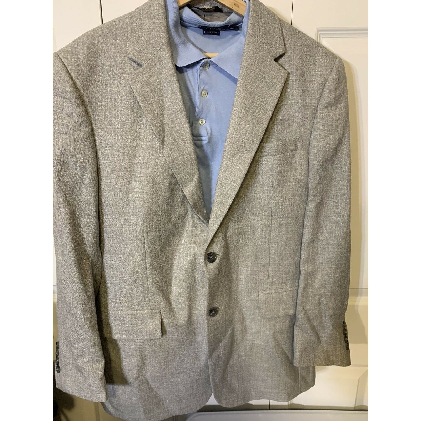 Jos. A. Bank Jos A Bank Men’s Sz 41R Linen Wool Sport Coat Blazer Jacket Size 40R - 1 Thumbnail