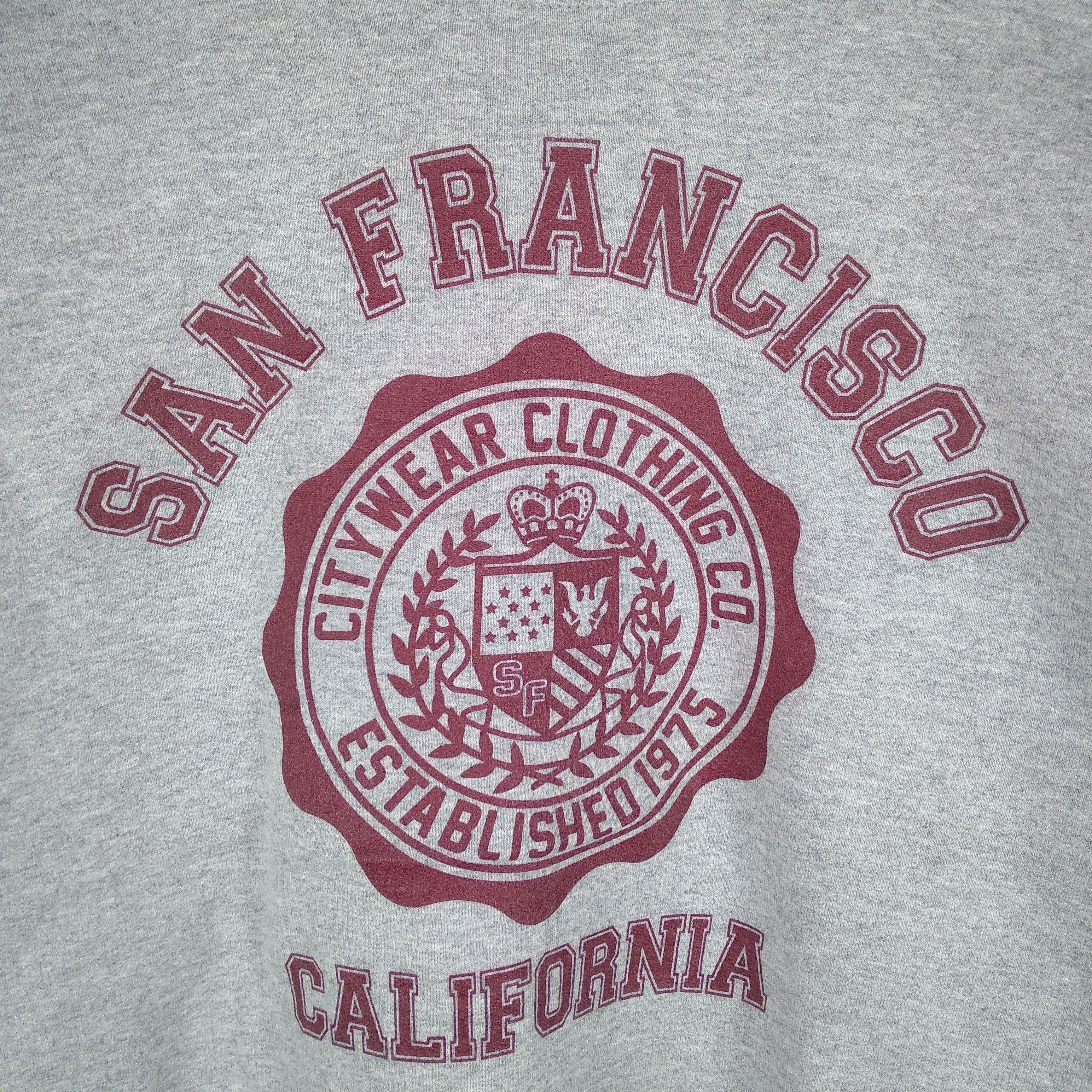 Hanes × Vintage Vintage San Francisco Sweatshirts By Hanes Size US M / EU 48-50 / 2 - 2 Thumbnail