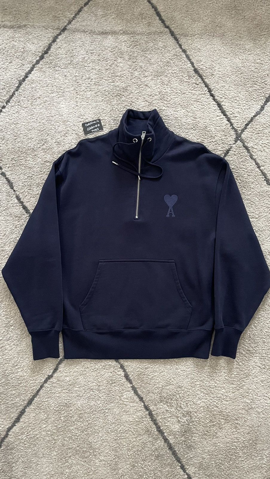 Ami de Coeur half-zip sweatshirt