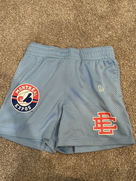 Eric Emanuel Eric Emanuel Light Blue Expos X New Era Shorts | Grailed