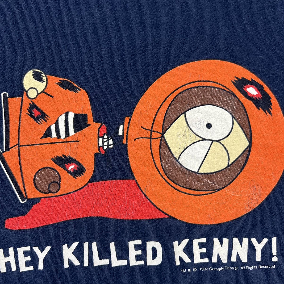 Cartoon Network Vintage 1997 South Park T Shirt My God They Killed Kenny Tee Size US XL / EU 56 / 4 - 3 Thumbnail