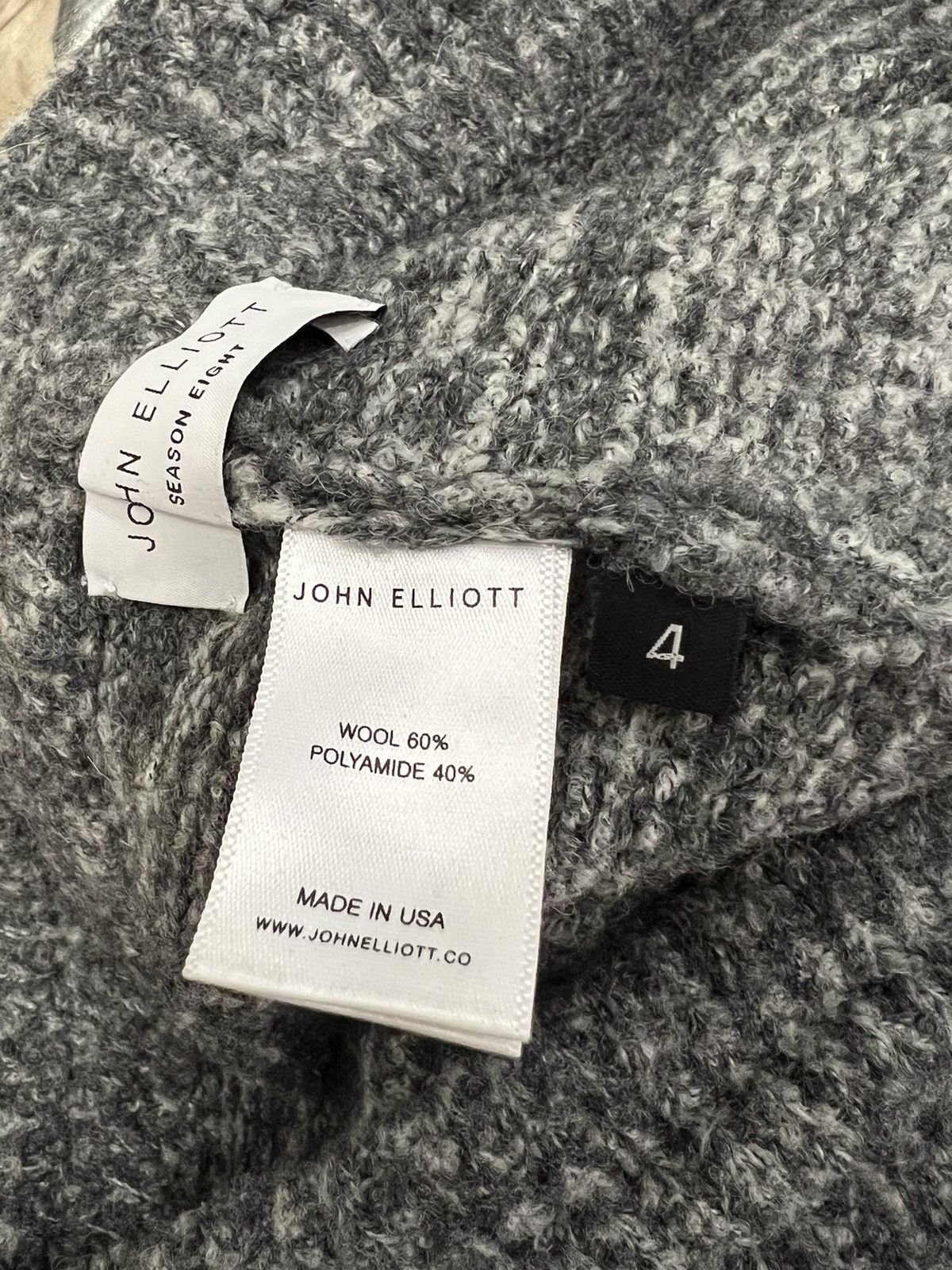 John Elliott John Elliott Grey Melange Sweatpants Joggers Size US 34 / EU 50 - 6 Thumbnail