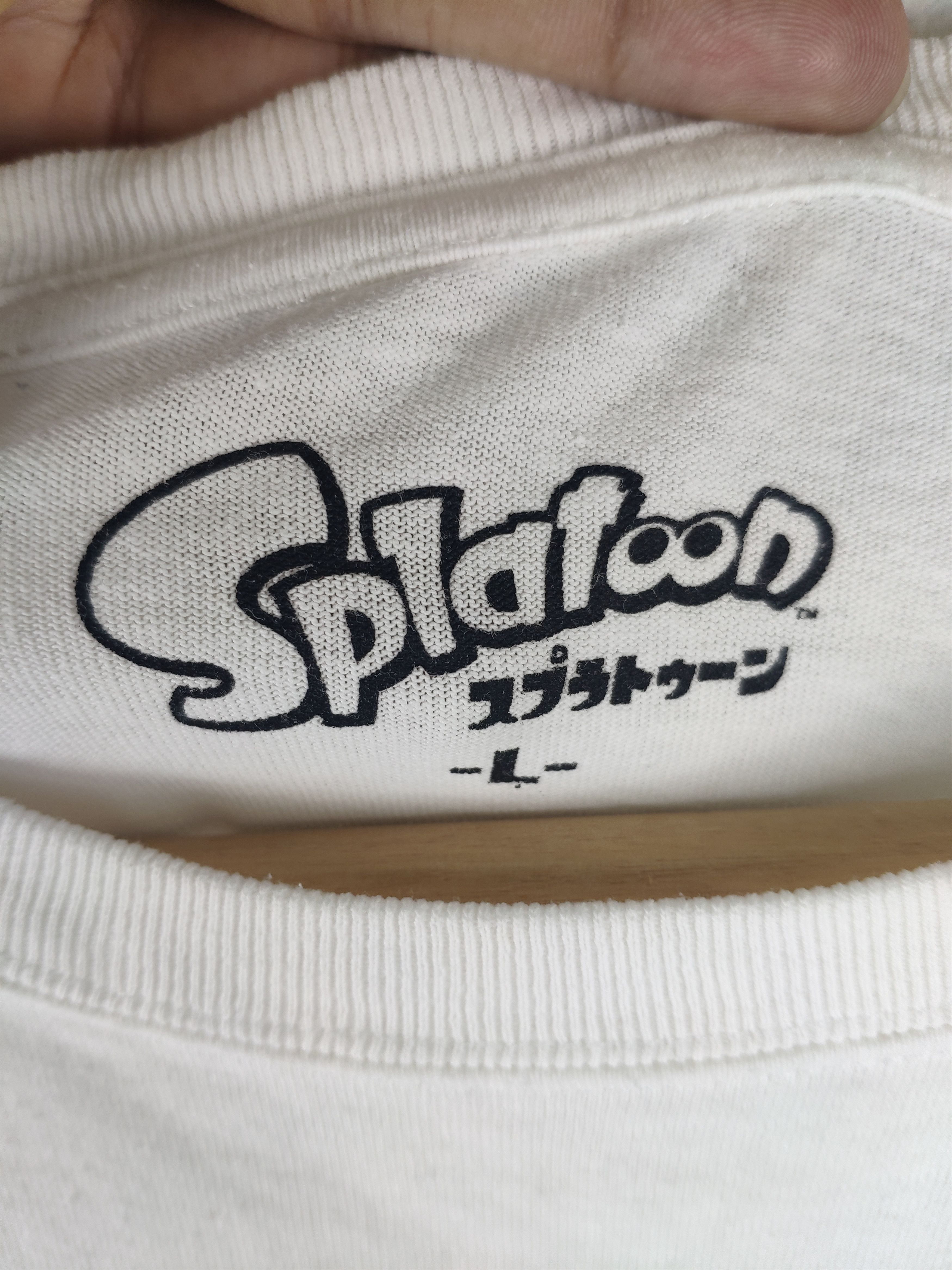 Japanese Brand × Nintendo Steal 💥 Vintage T Shirt Nintendo Splatoon Size US M / EU 48-50 / 2 - 4 Thumbnail