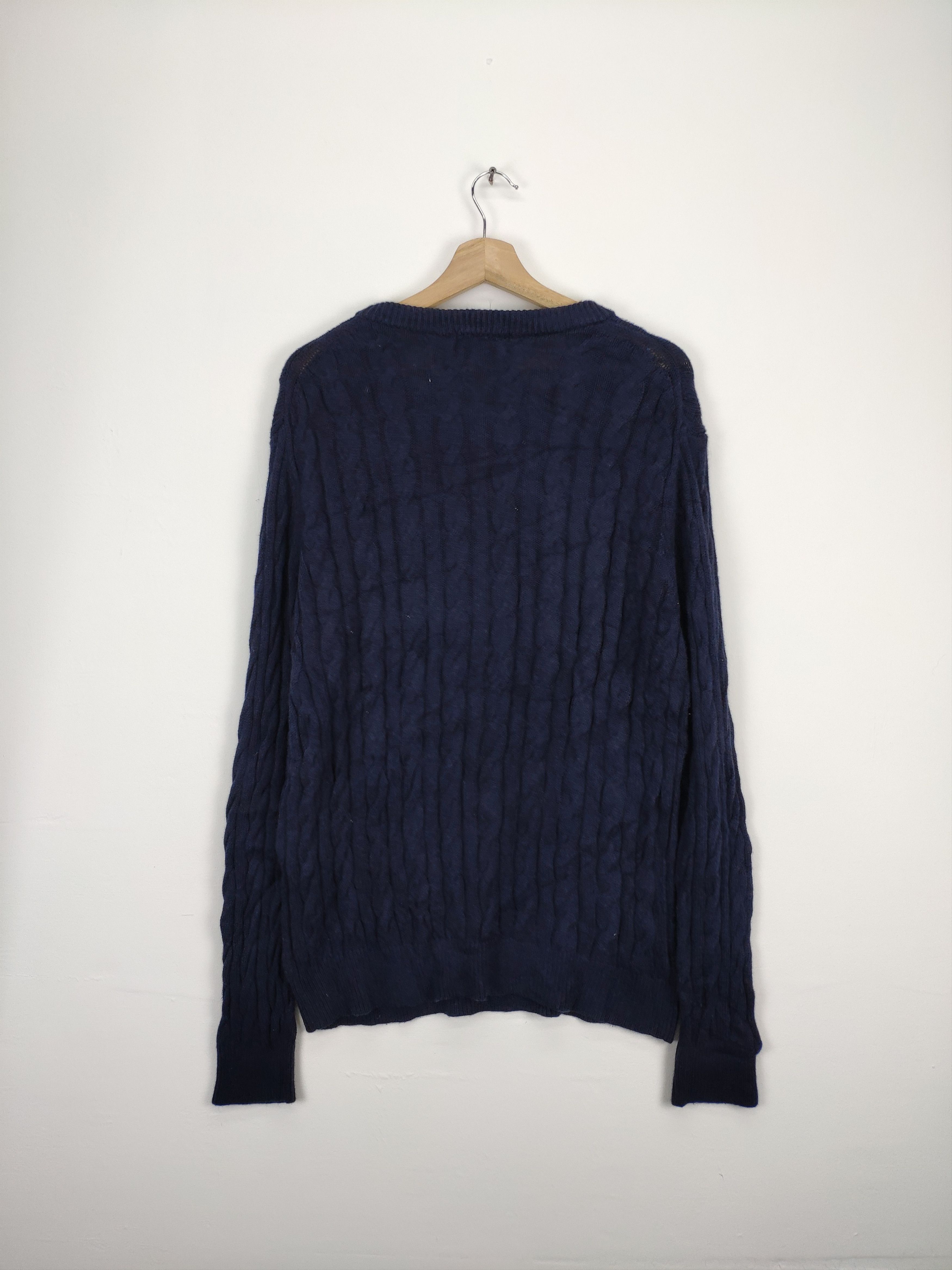 Global Work × Japanese Brand Steal 💥 Vintage Cashmere Cable Knit Sweater Global Work Size US L / EU 52-54 / 3 - 10 Thumbnail
