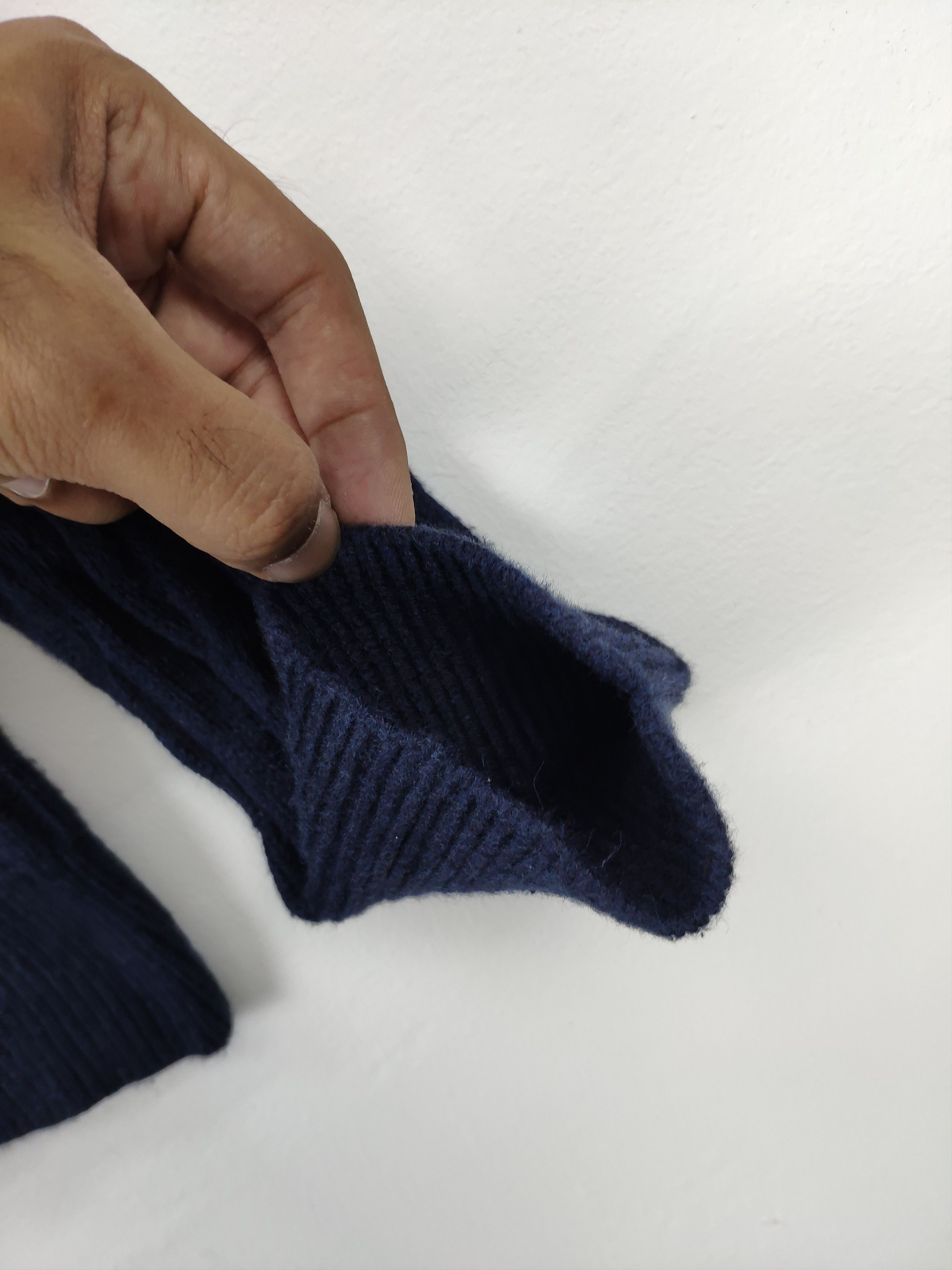 Global Work × Japanese Brand Steal 💥 Vintage Cashmere Cable Knit Sweater Global Work Size US L / EU 52-54 / 3 - 4 Thumbnail