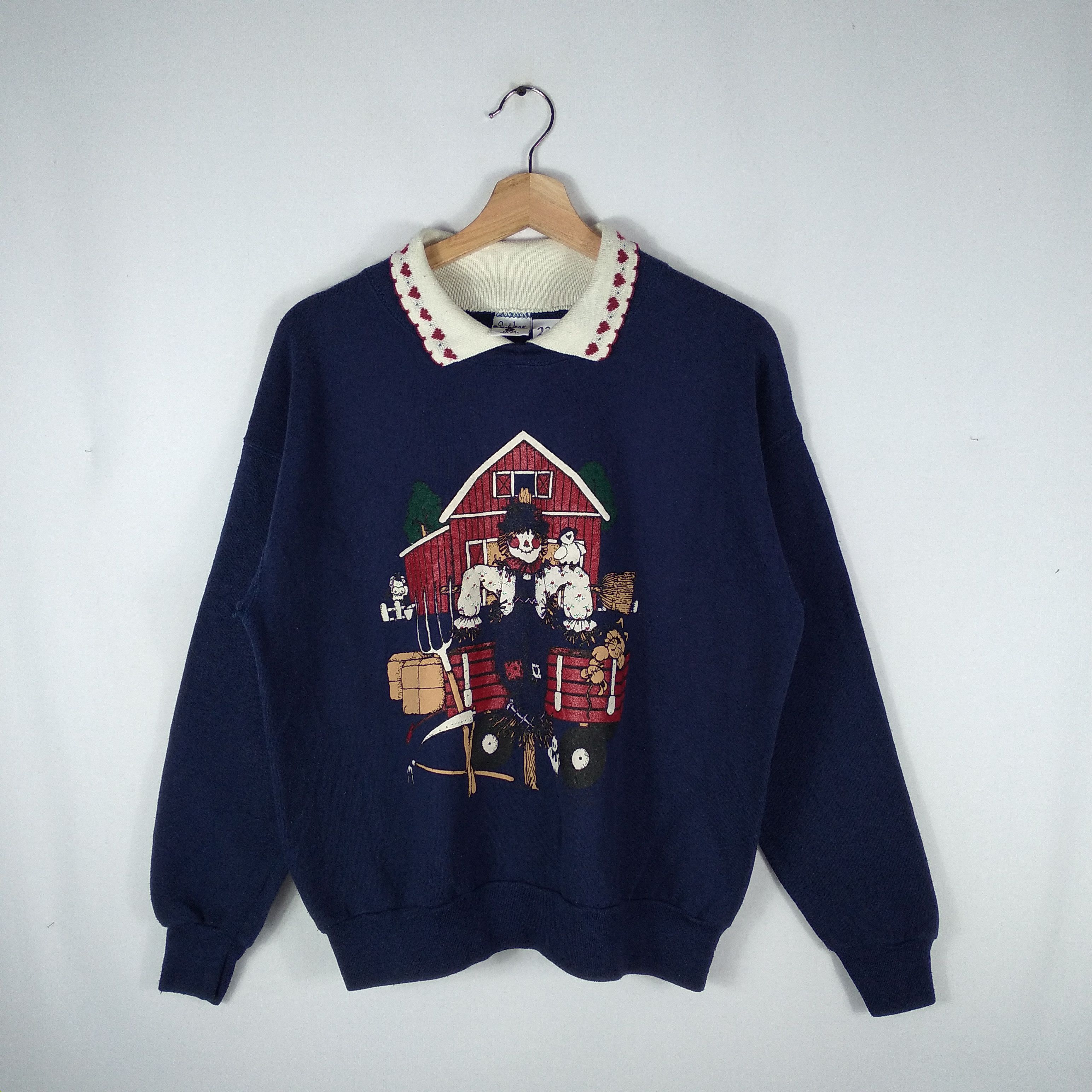 Vintage Vintage 90s Art Farmer Cartoon Polos Sweatshirts Size US M / EU 48-50 / 2 - 1 Thumbnail