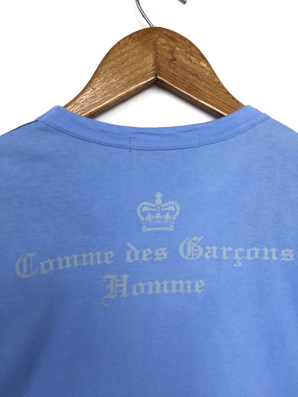 Comme des Garcons GRAIL🔥CDG Homme SS07 Spell Out Two Tones Shirt Size US M / EU 48-50 / 2 - 5 Thumbnail