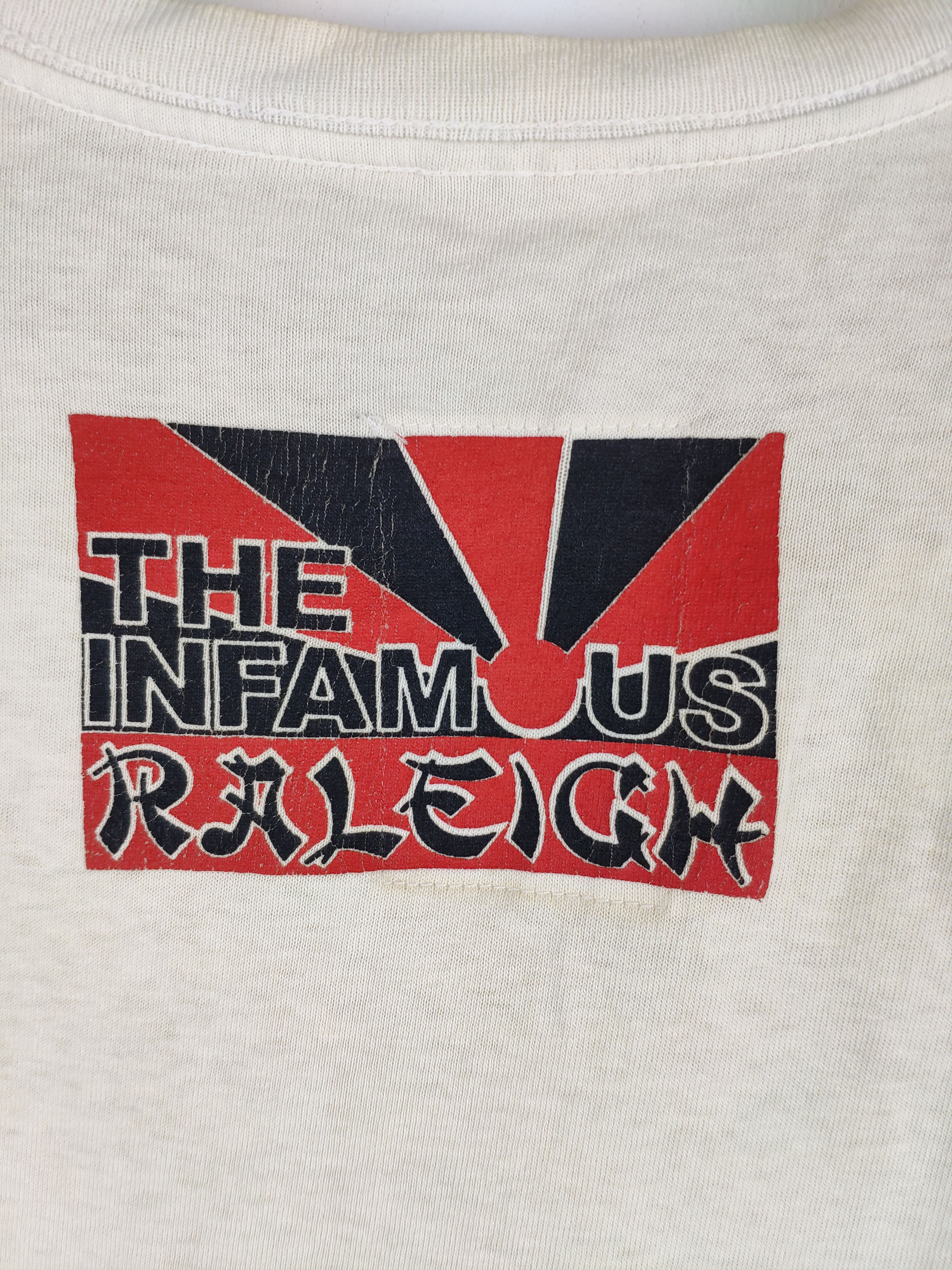 Band Tees × Japanese Brand Vintage The Infamous Raleigh Tee Japanese Band Size US S / EU 44-46 / 1 - 9 Thumbnail
