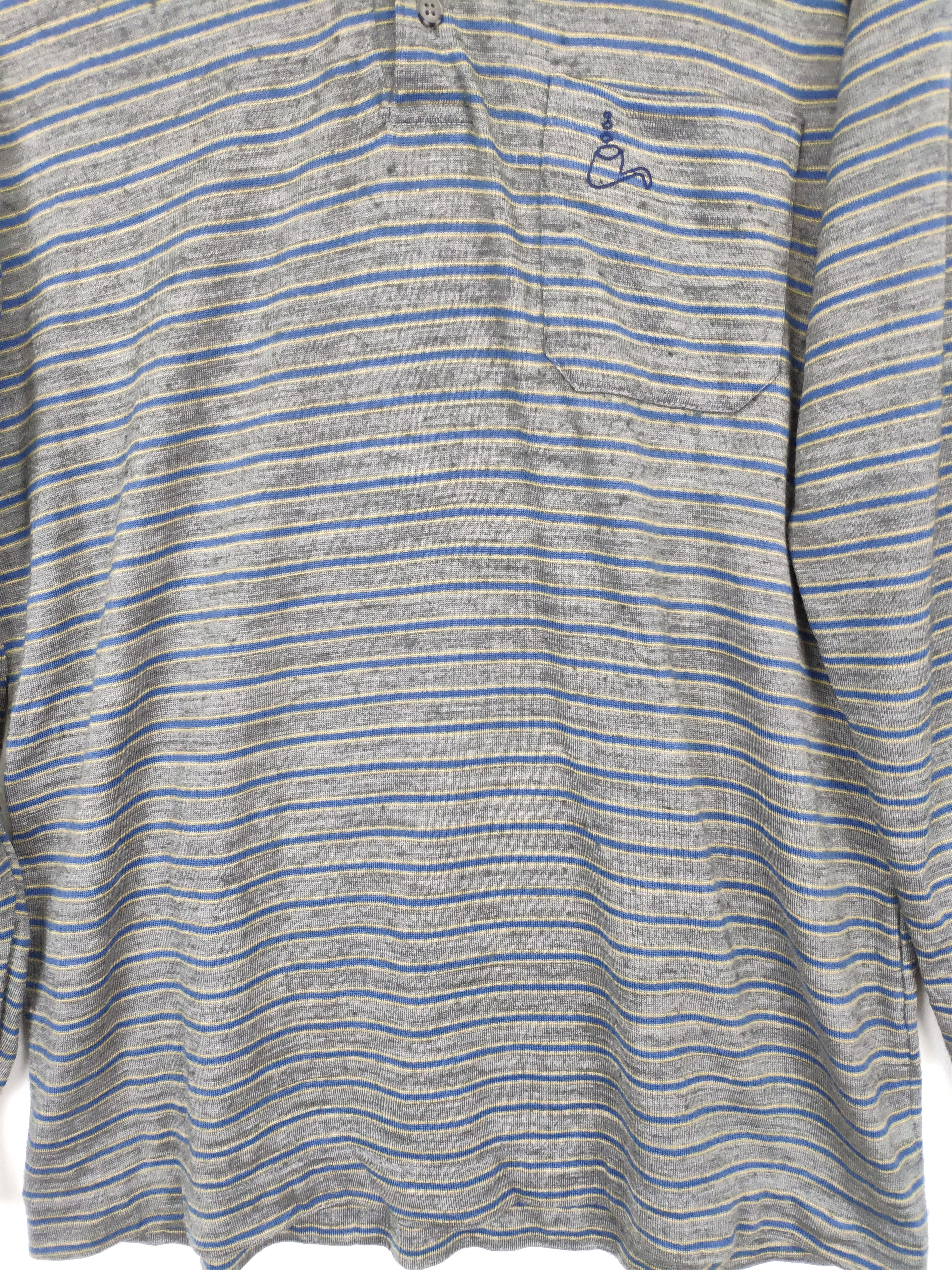Japanese Brand Vintage Wool Polo Shirt Long Sleeve Troy Bros Size US S / EU 44-46 / 1 - 7 Thumbnail