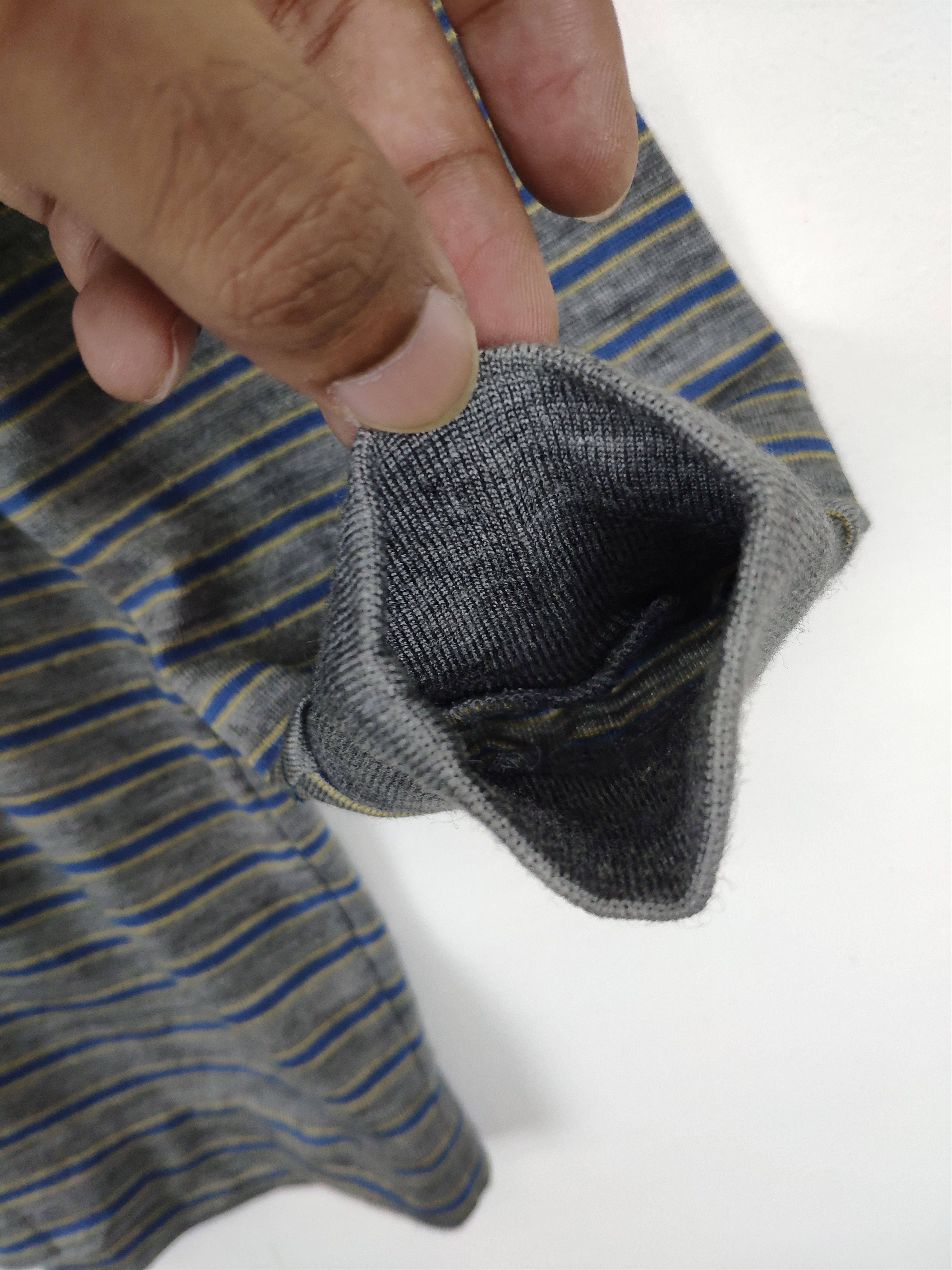 Japanese Brand Vintage Wool Polo Shirt Long Sleeve Troy Bros Size US S / EU 44-46 / 1 - 4 Thumbnail