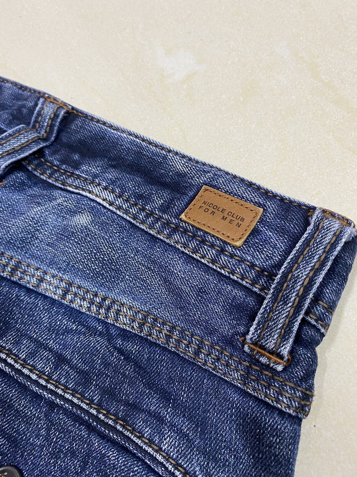 If Six Was Nine × Japanese Brand × Nicole Club Japanese Brand NCFM Cargo Denim Size US 31 - 8 Thumbnail