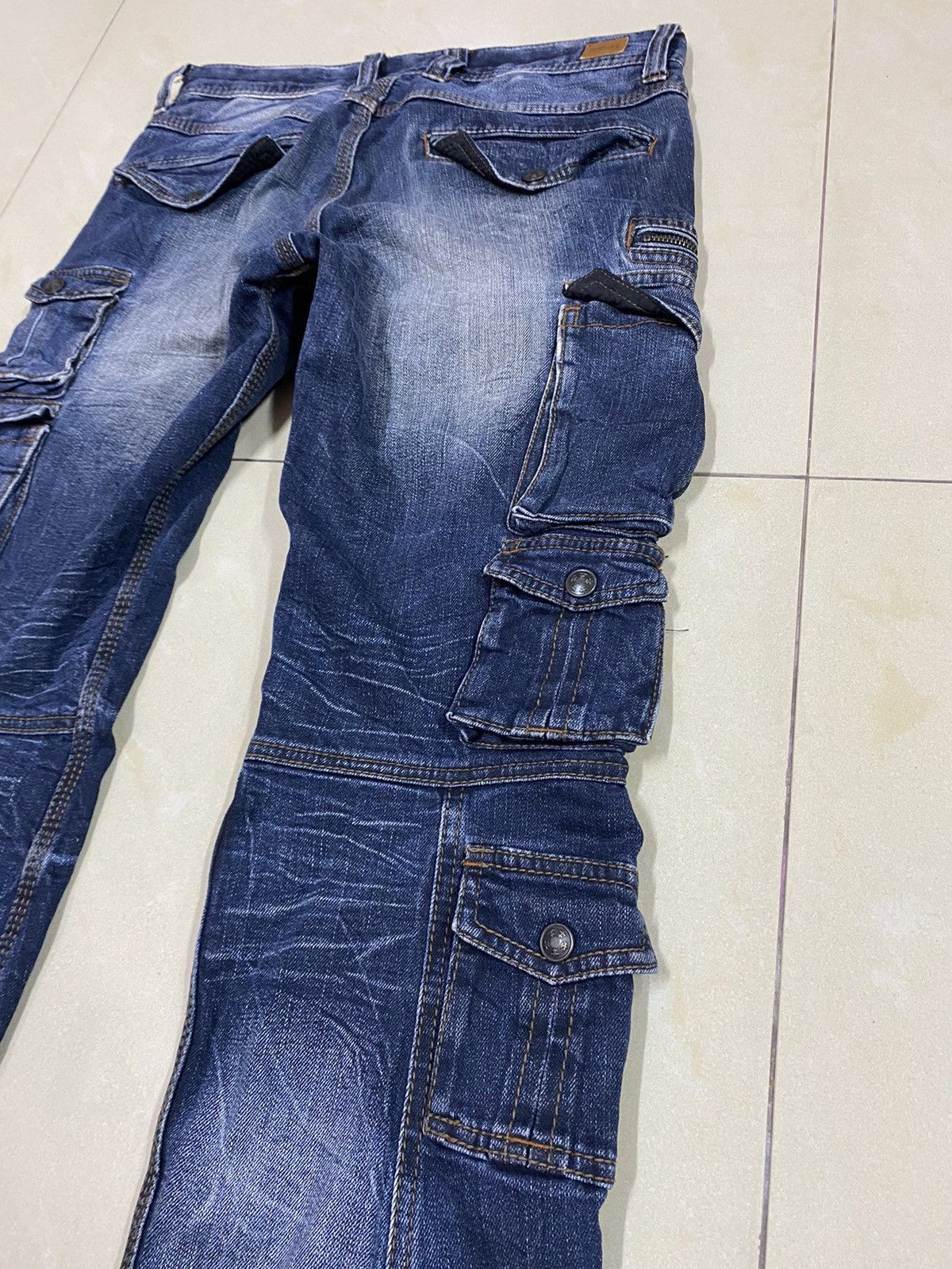 If Six Was Nine × Japanese Brand × Nicole Club Japanese Brand NCFM Cargo Denim Size US 31 - 6 Thumbnail