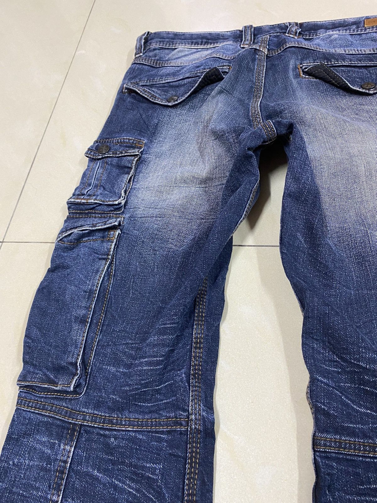 If Six Was Nine × Japanese Brand × Nicole Club Japanese Brand NCFM Cargo Denim Size US 31 - 7 Thumbnail