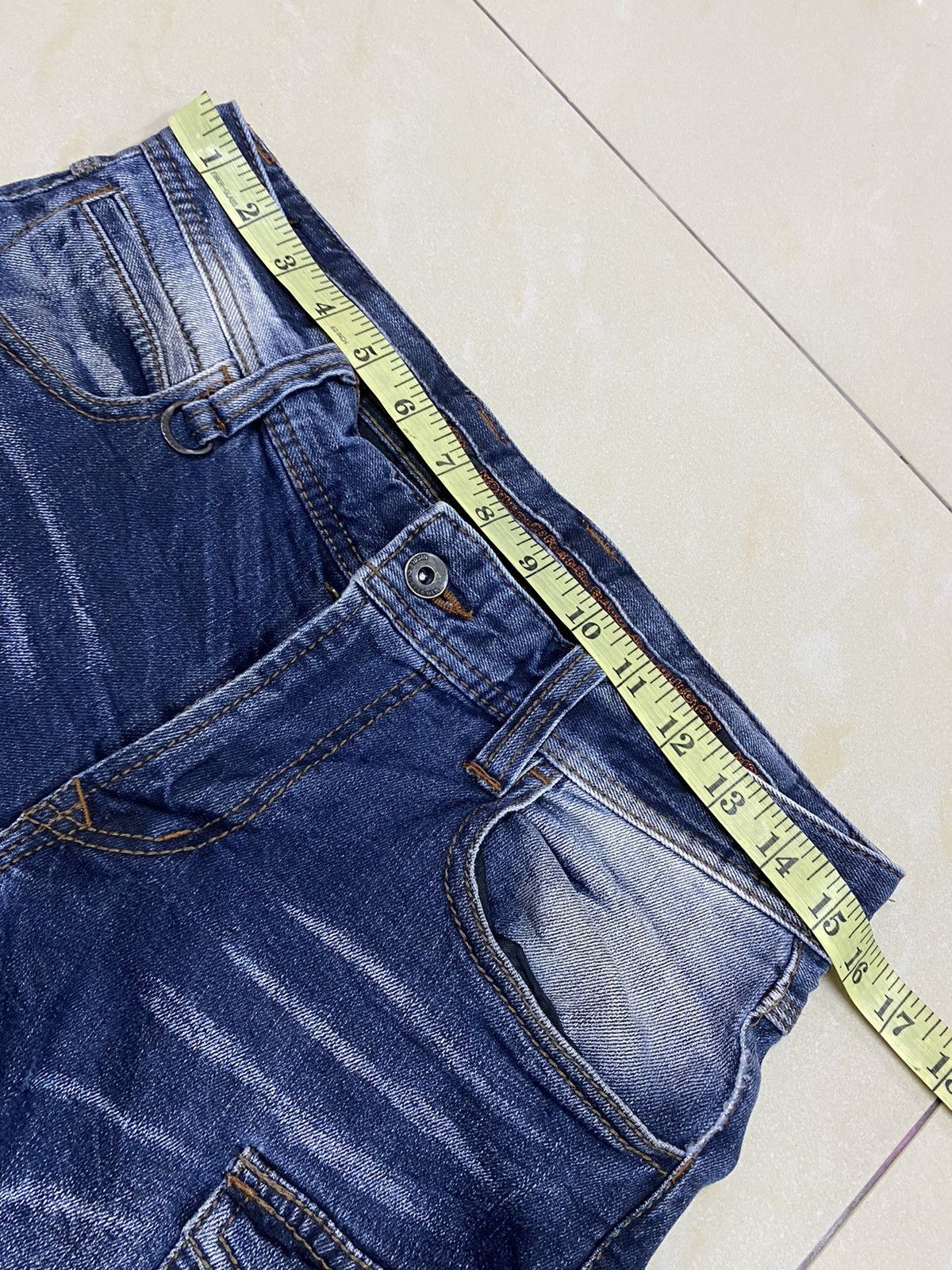 If Six Was Nine × Japanese Brand × Nicole Club Japanese Brand NCFM Cargo Denim Size US 31 - 15 Thumbnail