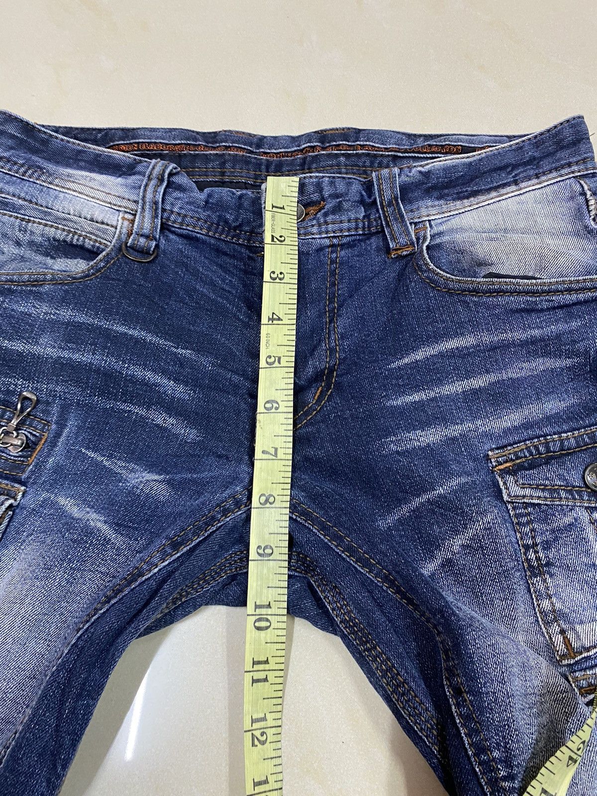 If Six Was Nine × Japanese Brand × Nicole Club Japanese Brand NCFM Cargo Denim Size US 31 - 16 Thumbnail