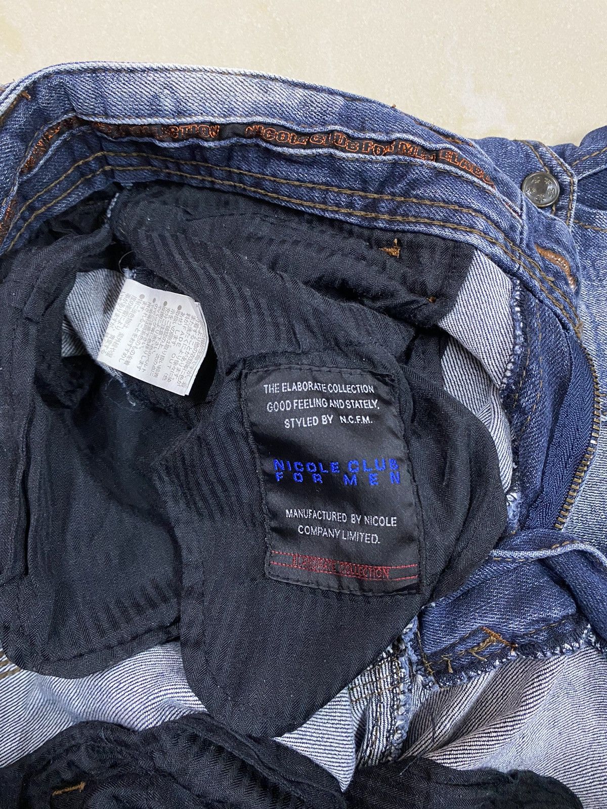 If Six Was Nine × Japanese Brand × Nicole Club Japanese Brand NCFM Cargo Denim Size US 31 - 10 Thumbnail