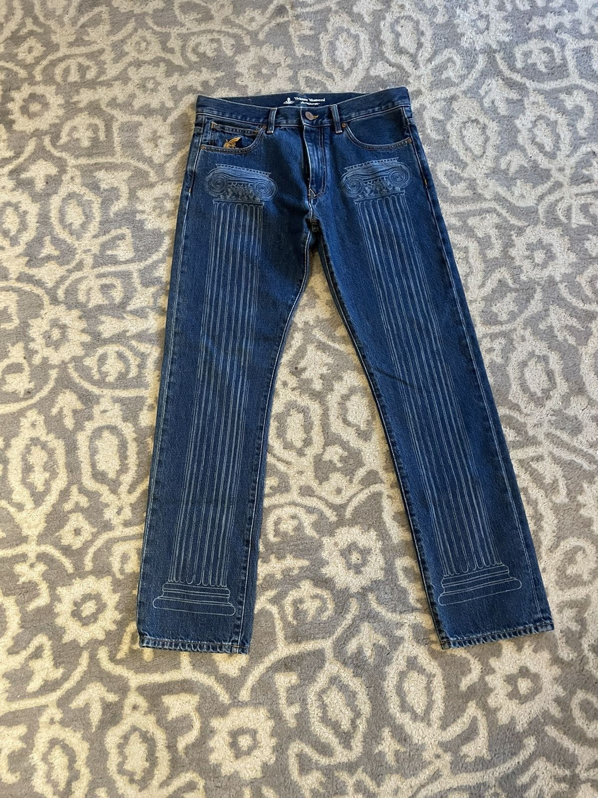 Vivienne Westwood Vivienne Westwood Column Denim Jeans | Grailed