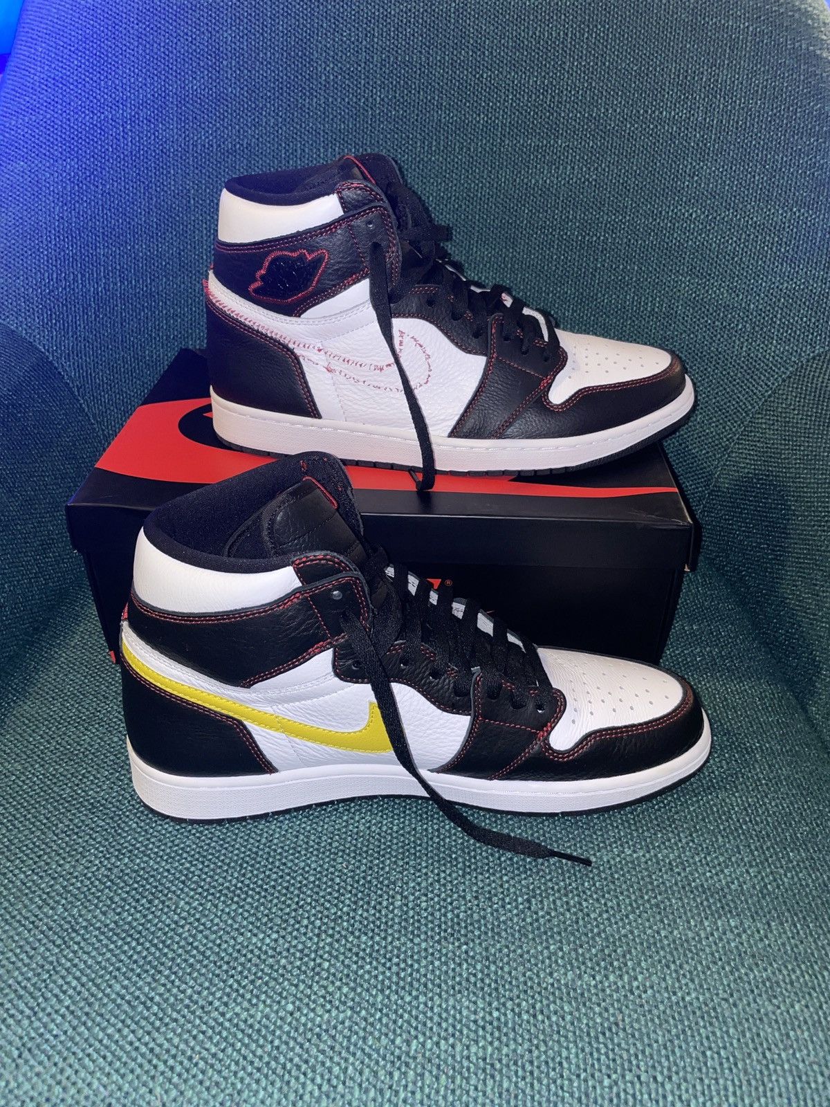 Nike Air Jordan 1 High OG ‘Defiant Yellow’ Size US 12 / EU 45 - 5 Thumbnail