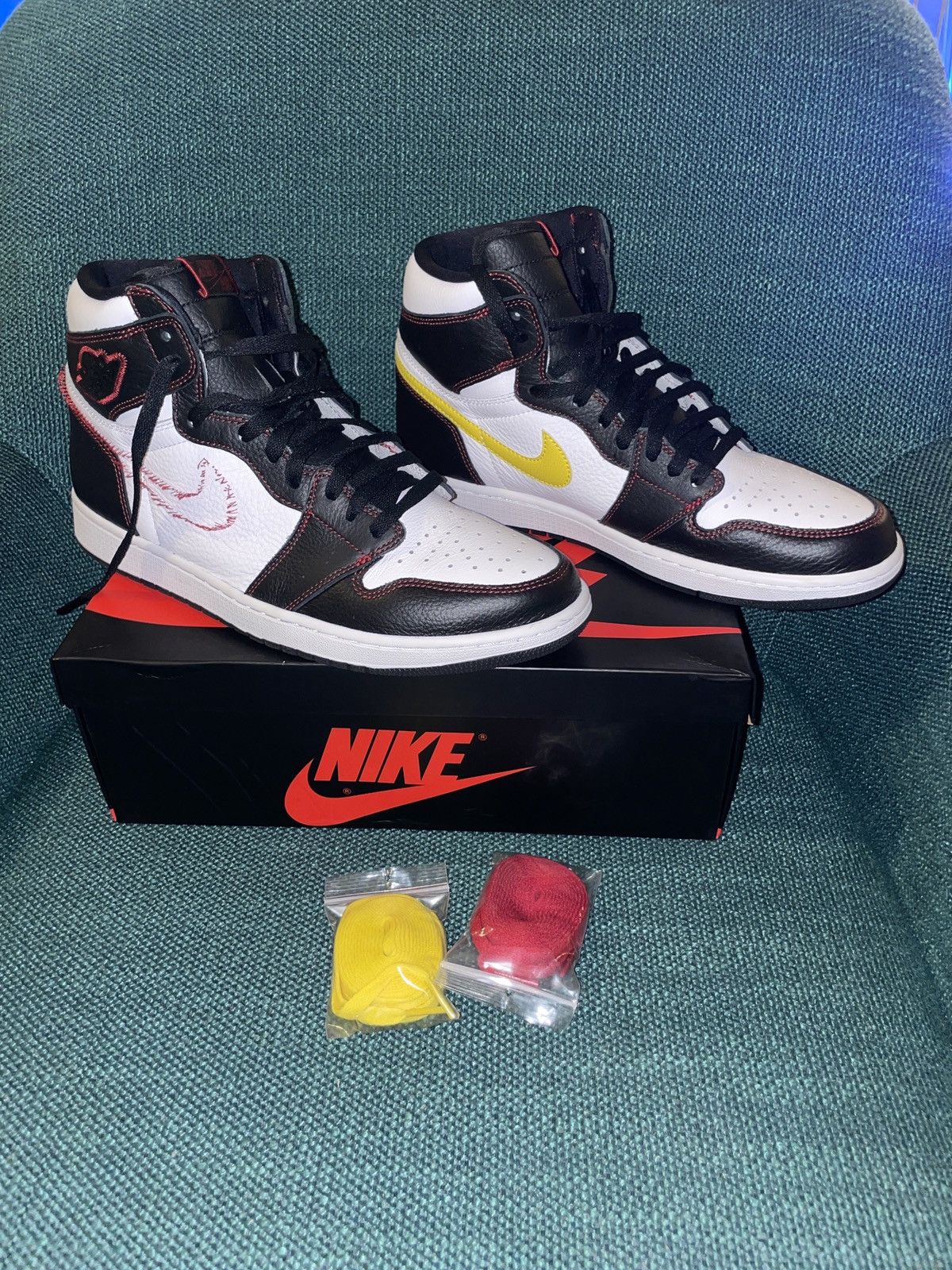 Air Jordan High OG 'Defiant Yellow'