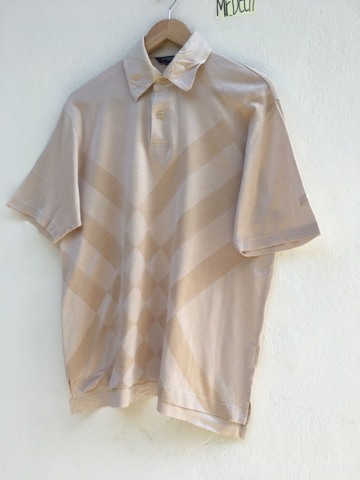 Burberry Vintage Burberry Golf Collar Shirt Size US M / EU 48-50 / 2 - 3 Thumbnail