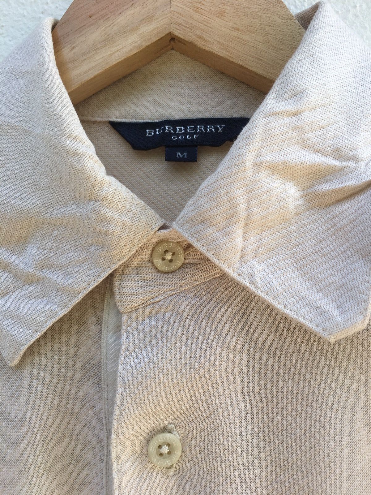 Burberry Vintage Burberry Golf Collar Shirt Size US M / EU 48-50 / 2 - 5 Thumbnail