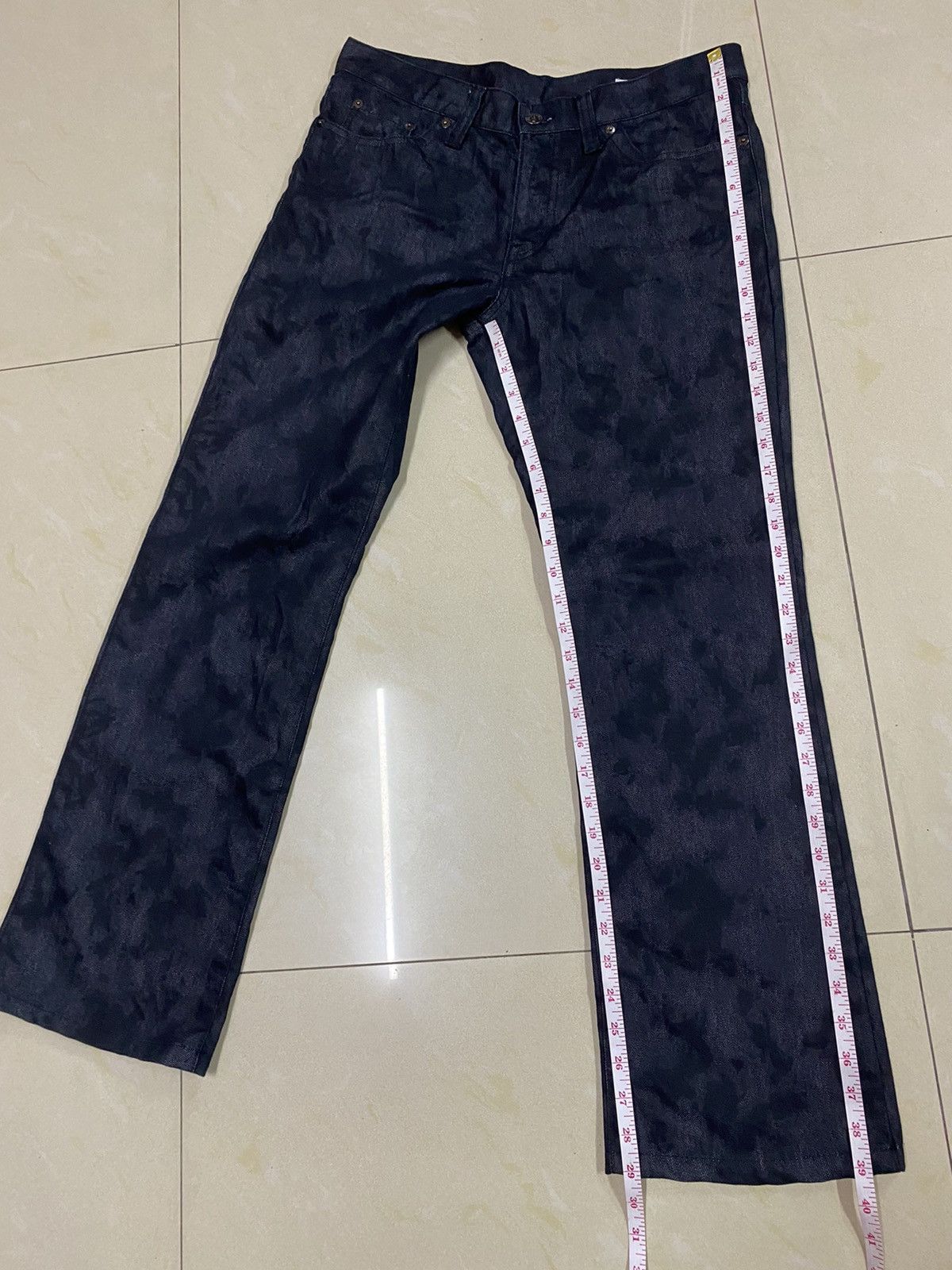 14th Addiction × Japanese Brand × semanticdesign Japanese Brand Semantic Design Flared Denim Size US 32 / EU 48 - 13 Thumbnail