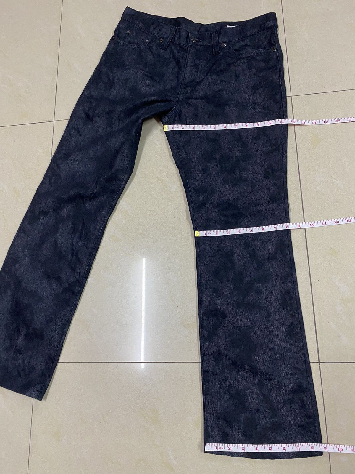 14th Addiction × Japanese Brand × semanticdesign Japanese Brand Semantic Design Flared Denim Size US 32 / EU 48 - 12 Thumbnail
