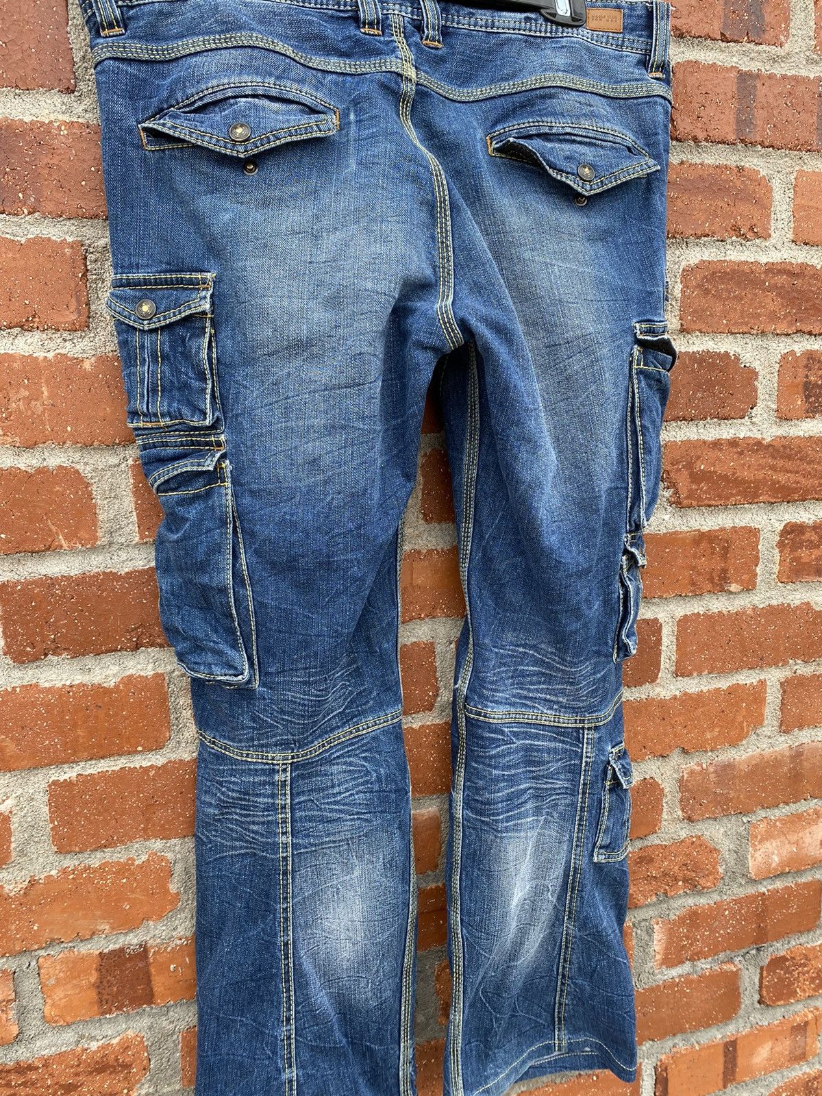 If Six Was Nine × Japanese Brand Japanese Brand NCFM Cargo Denim Size US 34 / EU 50 - 6 Thumbnail