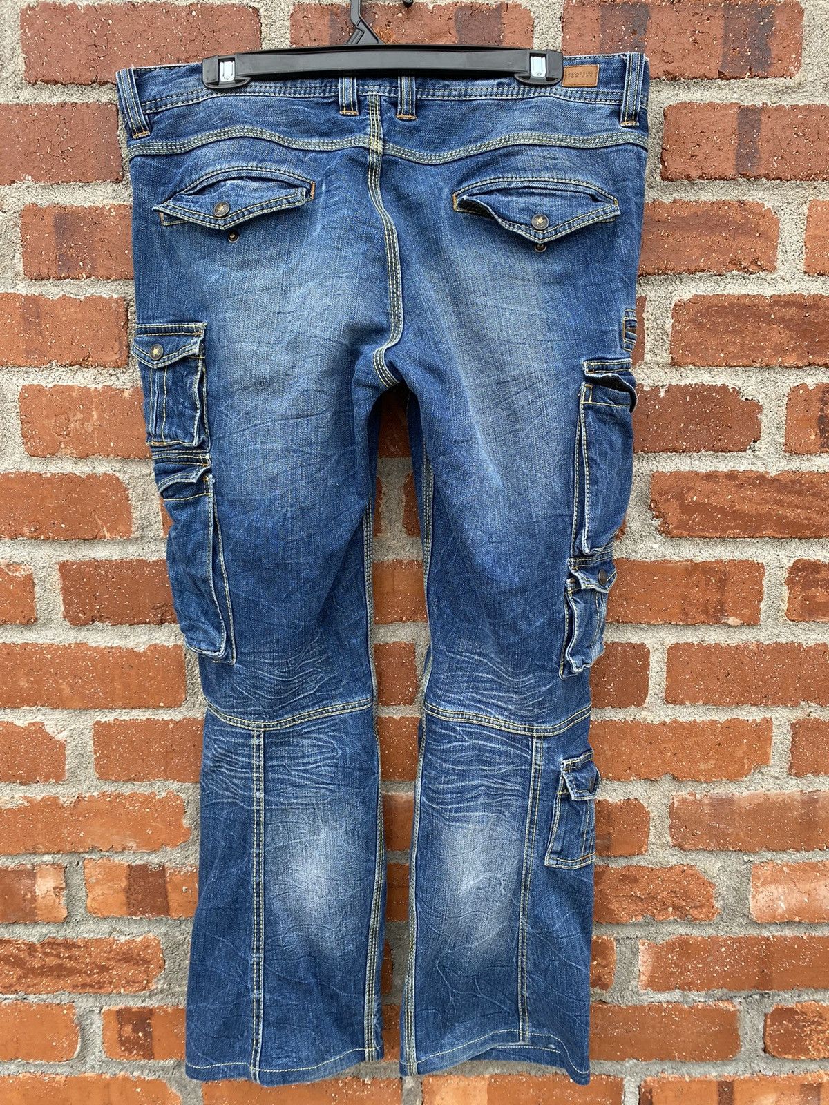 If Six Was Nine × Japanese Brand Japanese Brand NCFM Cargo Denim Size US 34 / EU 50 - 2 Thumbnail
