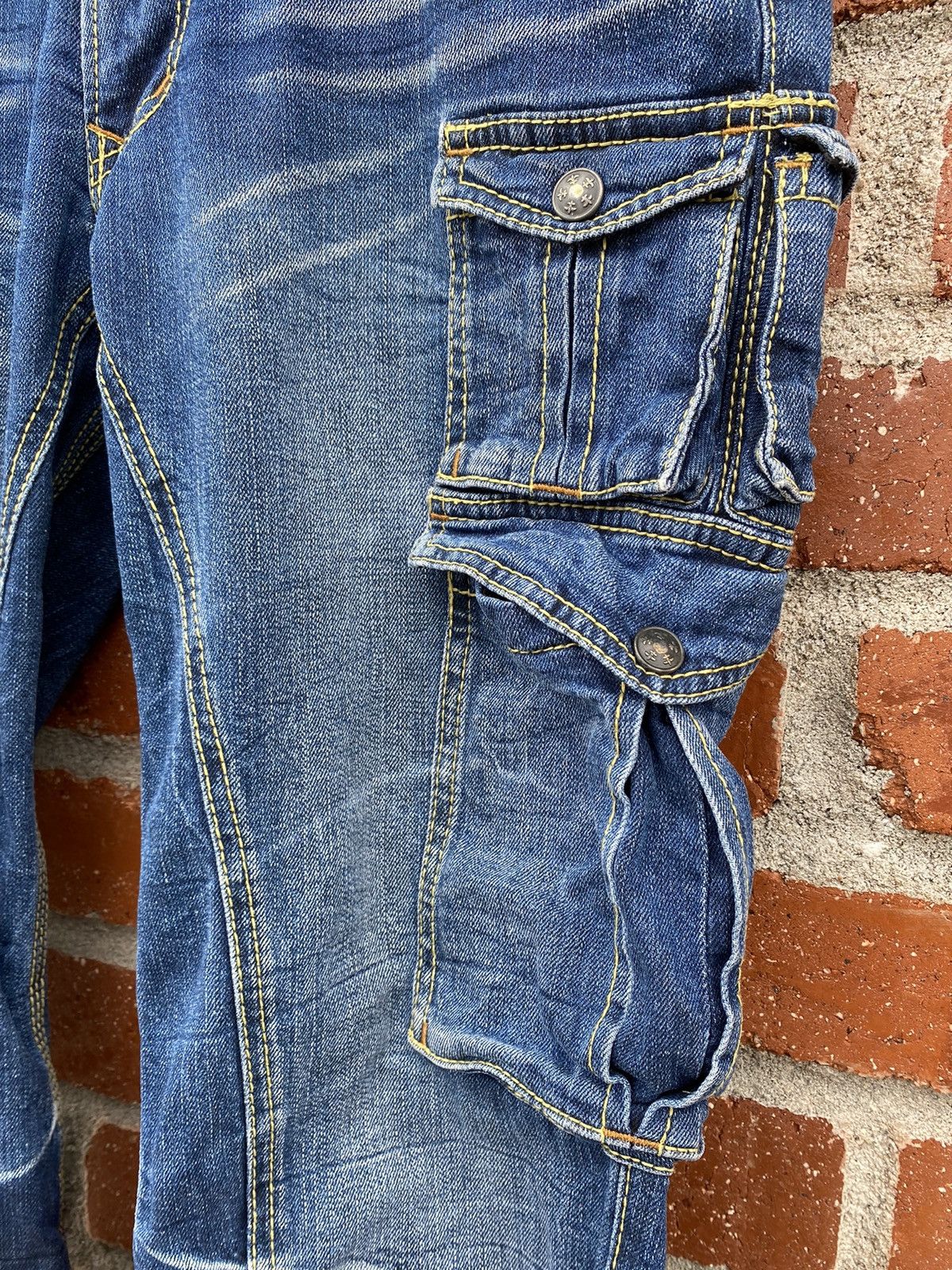 If Six Was Nine × Japanese Brand Japanese Brand NCFM Cargo Denim Size US 34 / EU 50 - 3 Thumbnail