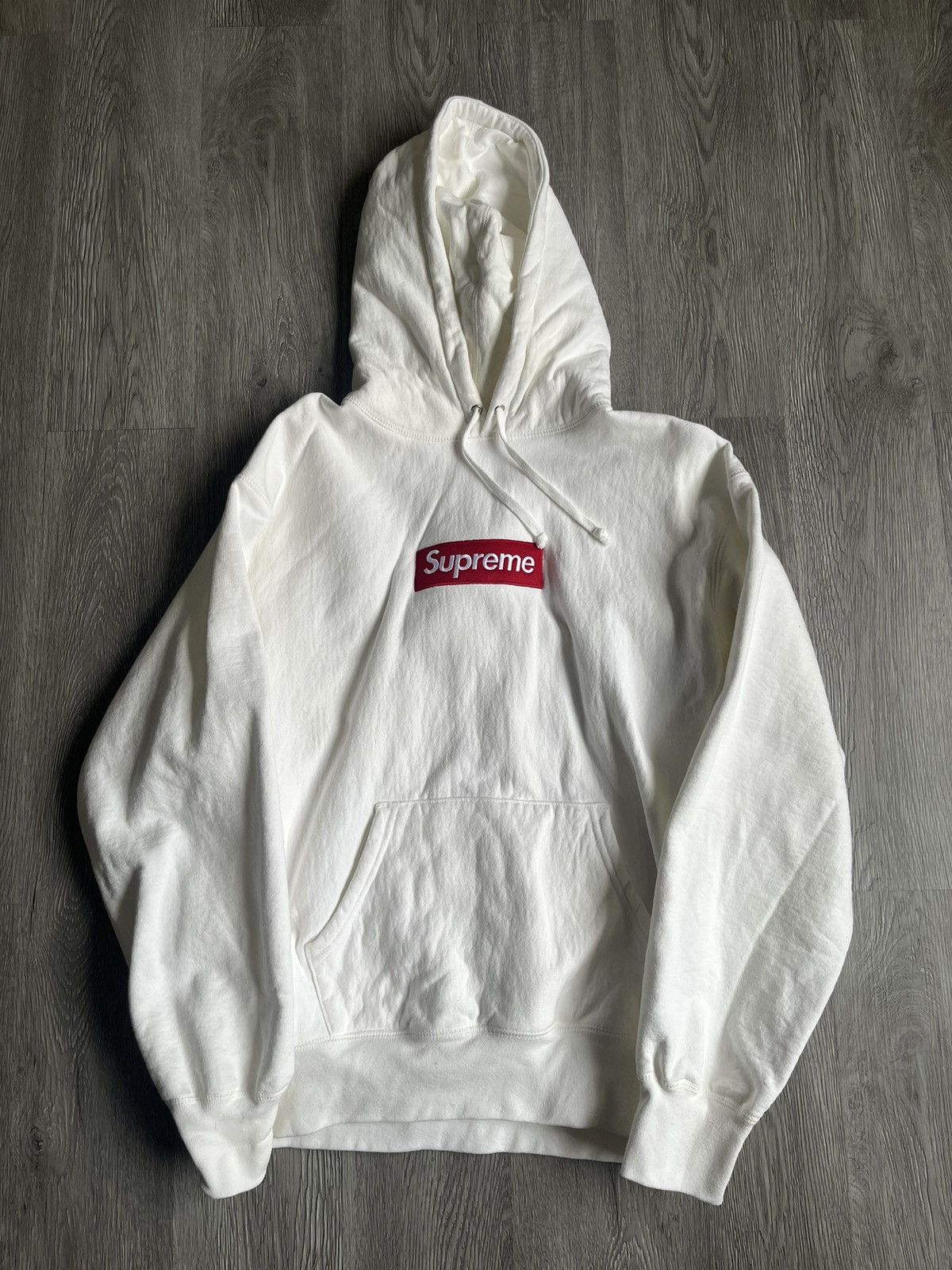 Supreme Supreme Box Logo Hoodie (FW21) White