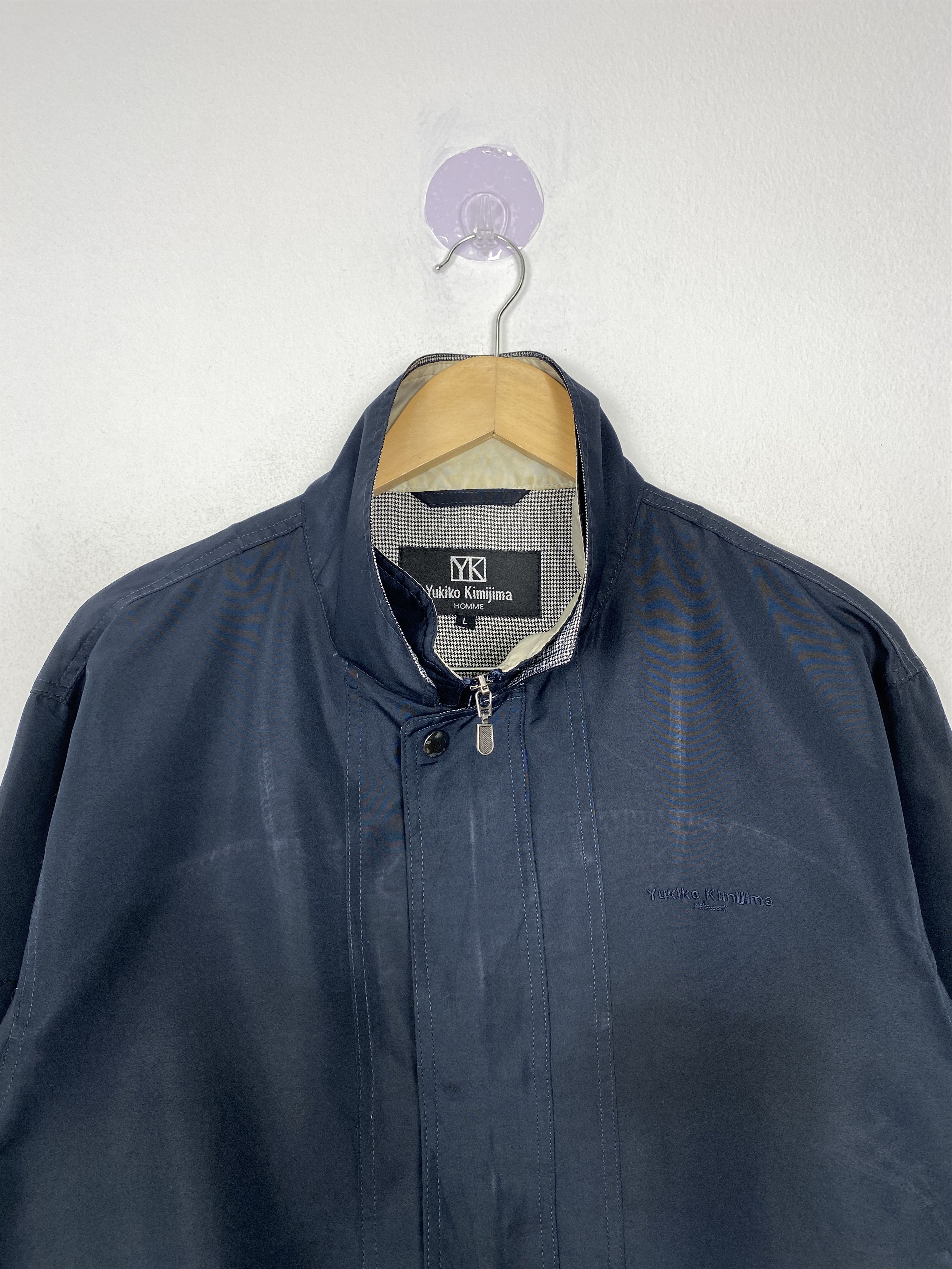 Japanese Brand Vintage Yukiko Kimijima Zip Up Jacket Size US M / EU 48-50 / 2 - 2 Thumbnail