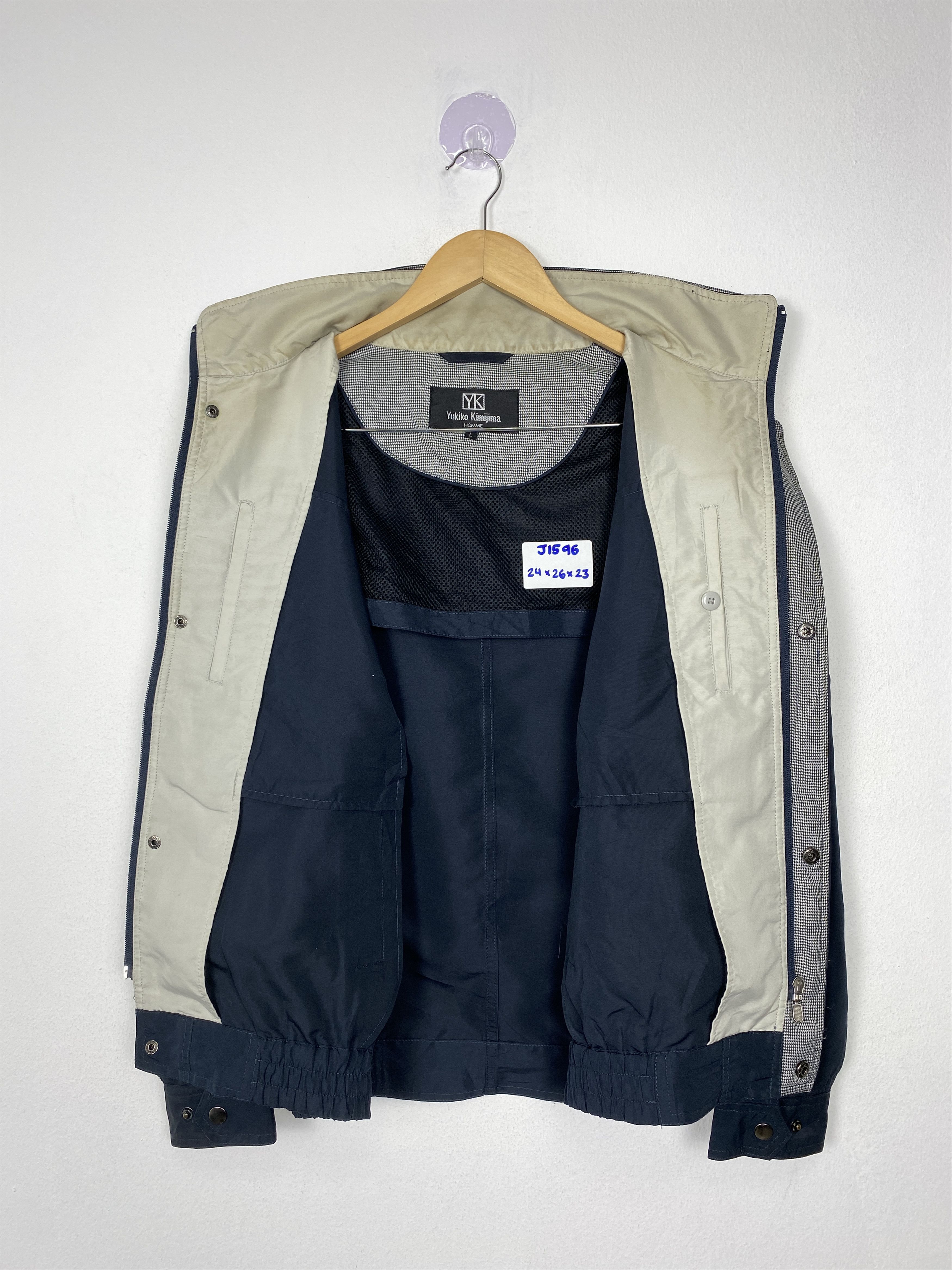 Japanese Brand Vintage Yukiko Kimijima Zip Up Jacket Size US M / EU 48-50 / 2 - 9 Thumbnail