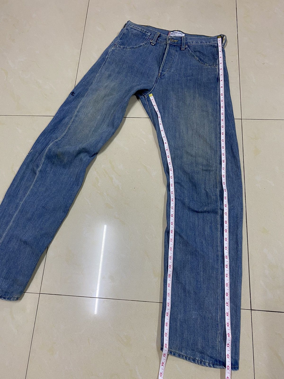 Levi's Levis Engineered With Script A Teenage Riots Denim Size US 30 / EU 46 - 18 Thumbnail