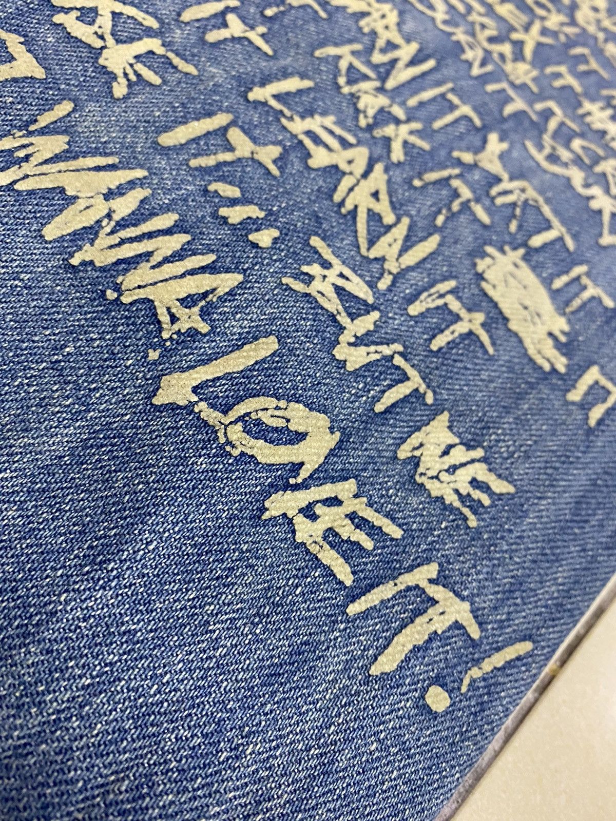 Levi's Levis Engineered With Script A Teenage Riots Denim Size US 30 / EU 46 - 7 Thumbnail