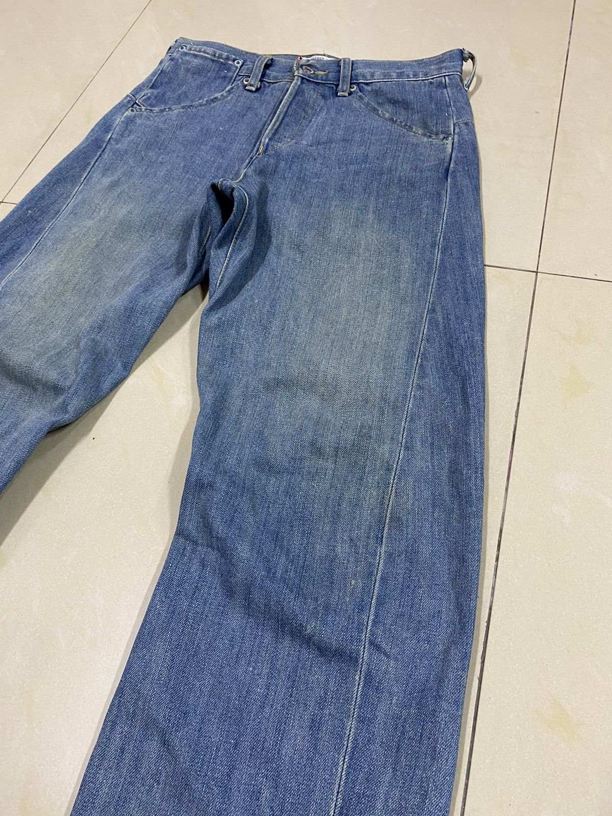 Levi's Levis Engineered With Script A Teenage Riots Denim Size US 30 / EU 46 - 4 Thumbnail
