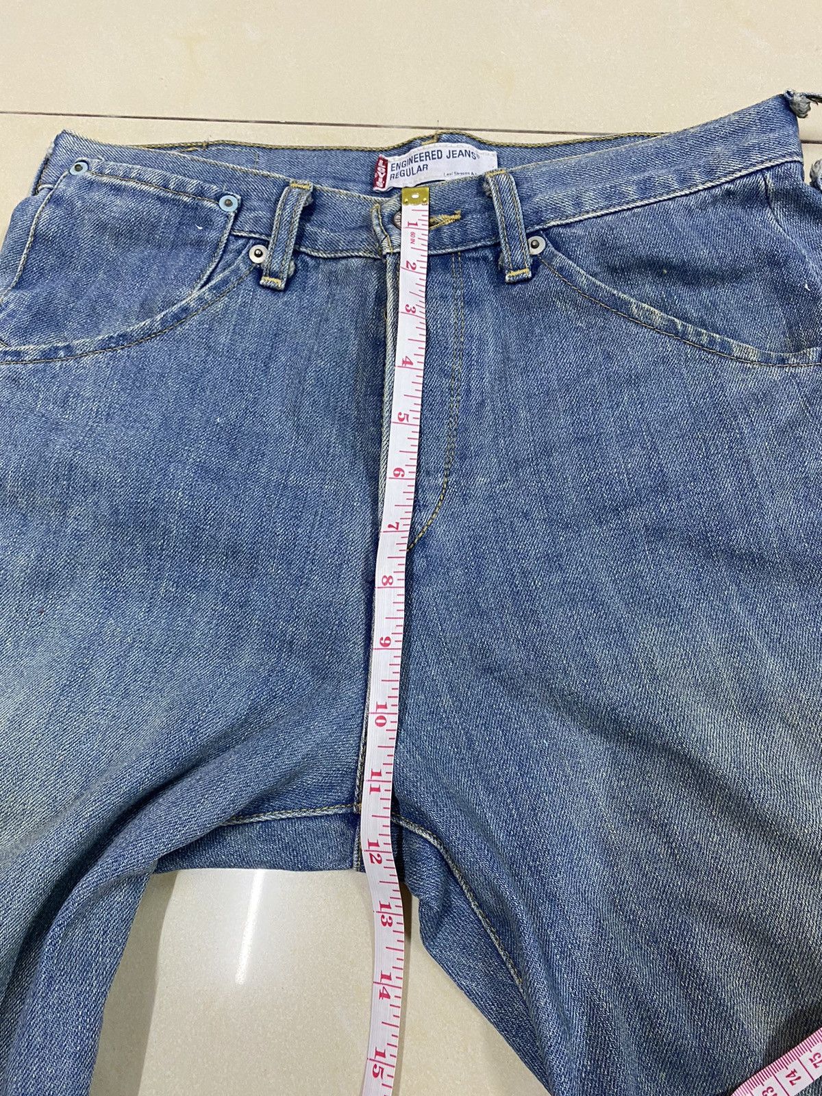 Levi's Levis Engineered With Script A Teenage Riots Denim Size US 30 / EU 46 - 16 Thumbnail