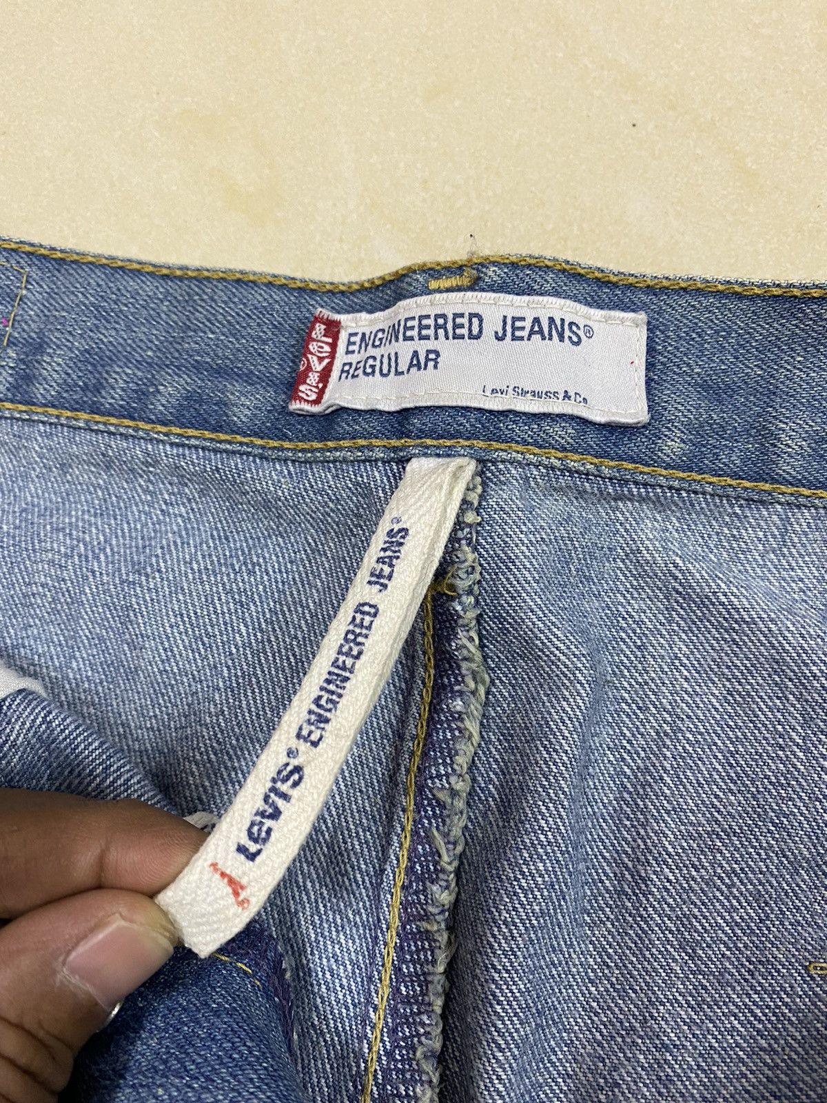 Levi's Levis Engineered With Script A Teenage Riots Denim Size US 30 / EU 46 - 12 Thumbnail