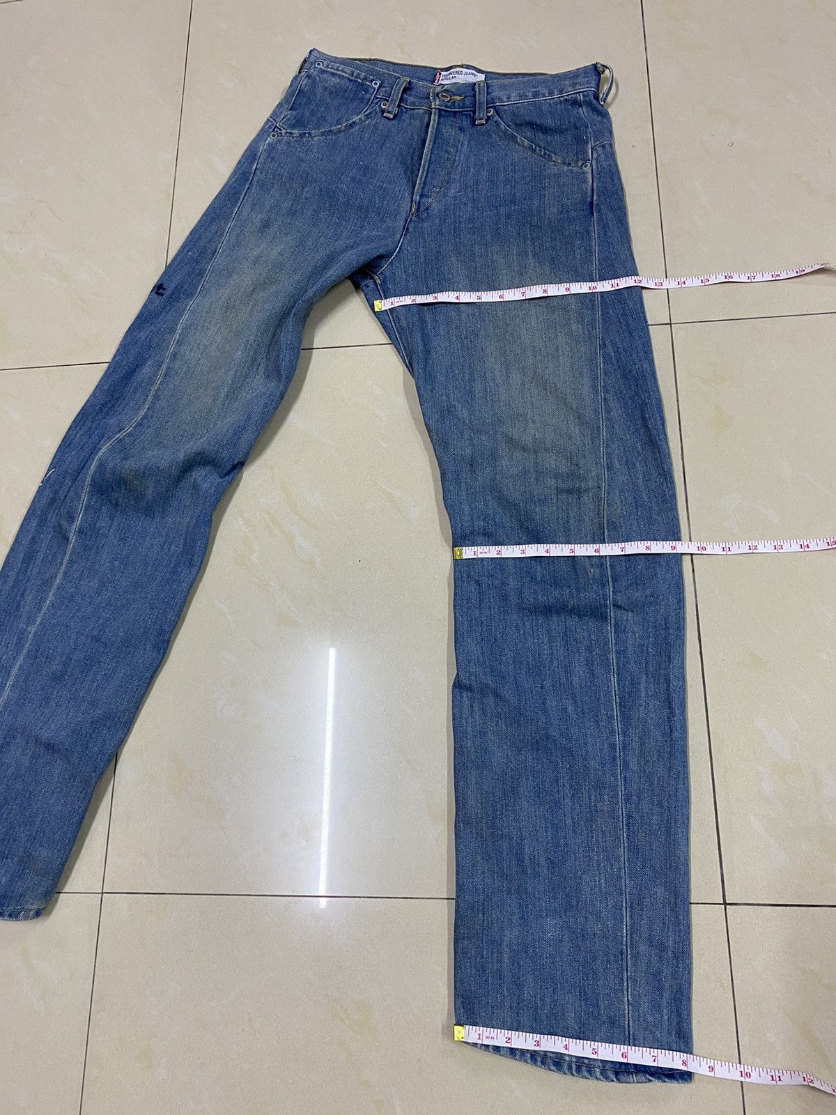 Levi's Levis Engineered With Script A Teenage Riots Denim Size US 30 / EU 46 - 17 Thumbnail