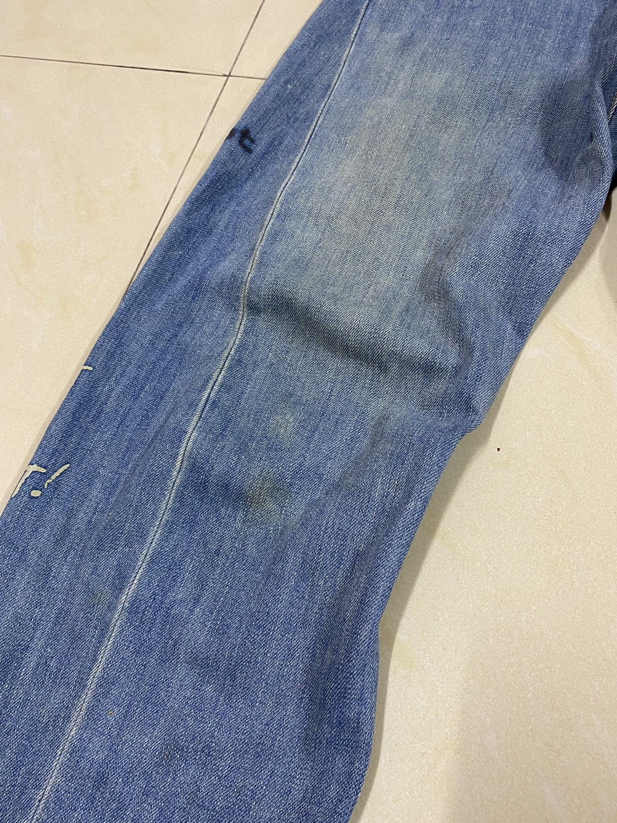 Levi's Levis Engineered With Script A Teenage Riots Denim Size US 30 / EU 46 - 5 Thumbnail