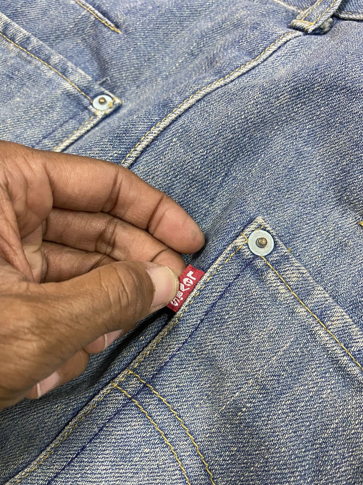 Levi's Levis Engineered With Script A Teenage Riots Denim Size US 30 / EU 46 - 10 Thumbnail
