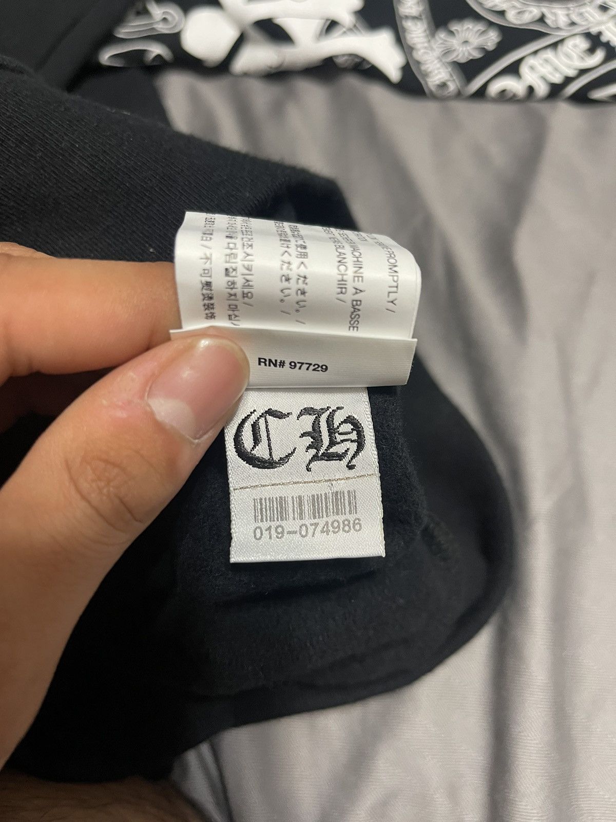 Chrome Hearts Chrome Hearts All Over Logo Sleeve Hoodie Size US M / EU 48-50 / 2 - 12 Thumbnail