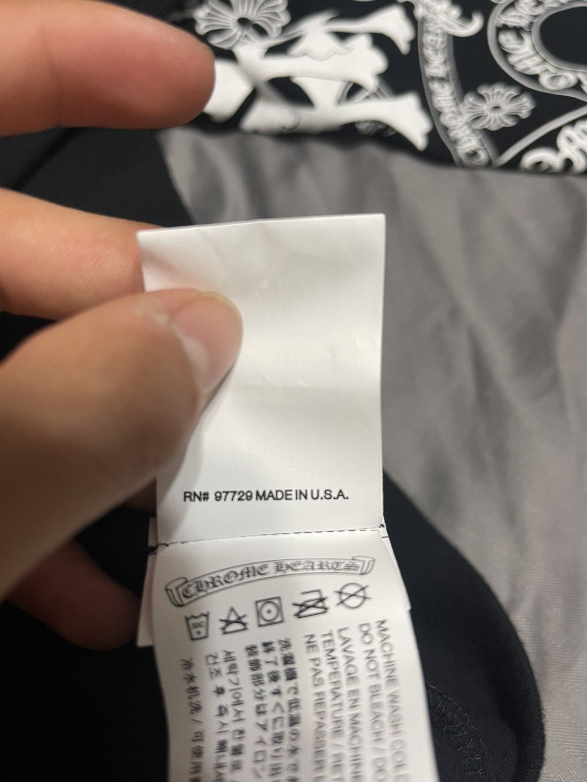 Chrome Hearts Chrome Hearts All Over Logo Sleeve Hoodie Size US M / EU 48-50 / 2 - 8 Thumbnail