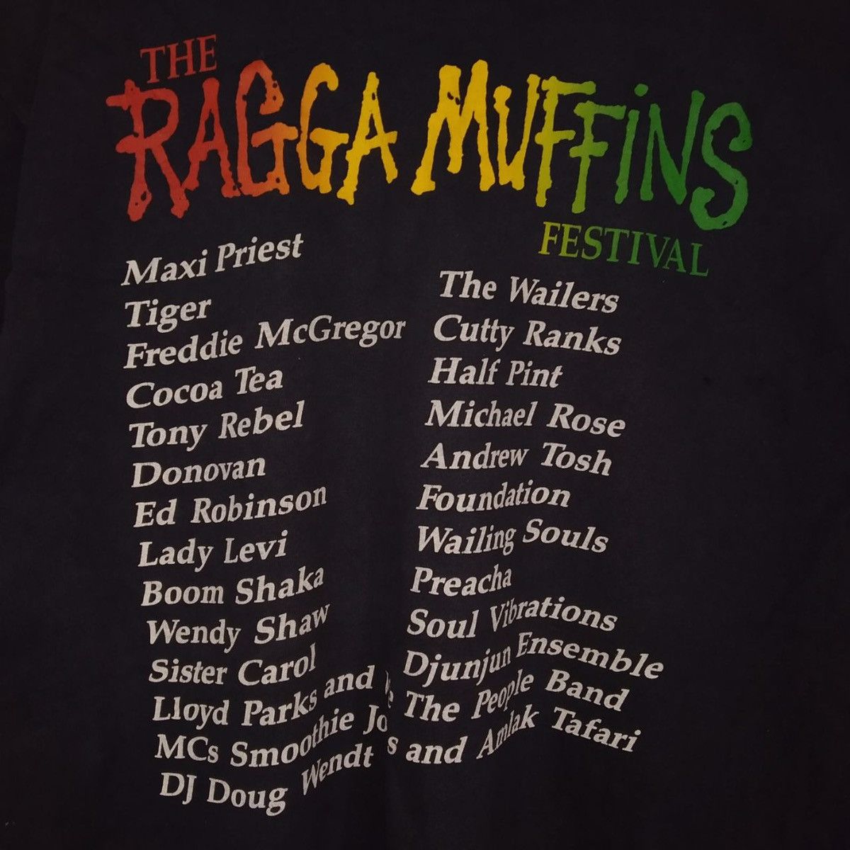 Bob Marley Bob Marley Jamaica The Ragga Muffins Fest Reggae Size US M / EU 48-50 / 2 - 6 Thumbnail