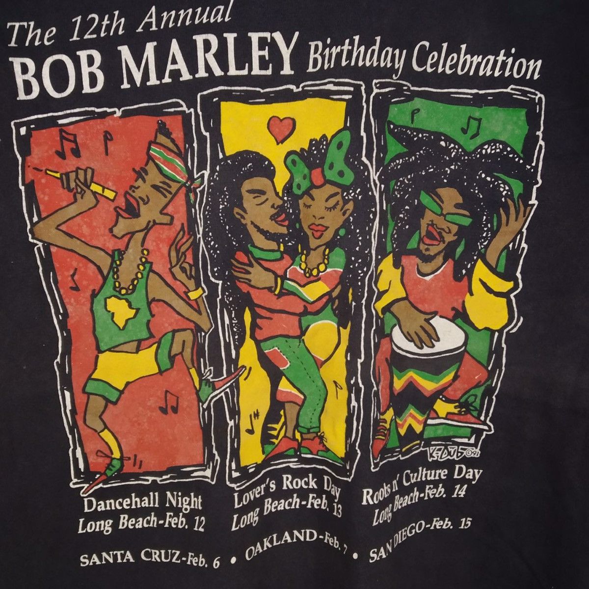 Bob Marley Bob Marley Jamaica The Ragga Muffins Fest Reggae Size US M / EU 48-50 / 2 - 3 Thumbnail