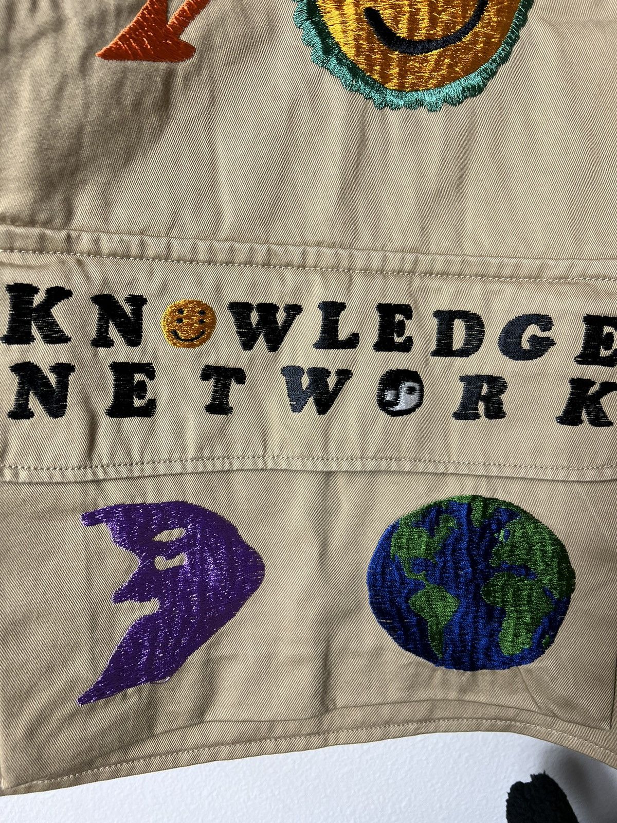 Cactus Plant Flea Market × Human Made Cactus Plant Knowledge Work Embroidered Zip Up Jacket Size US L / EU 52-54 / 3 - 9 Thumbnail
