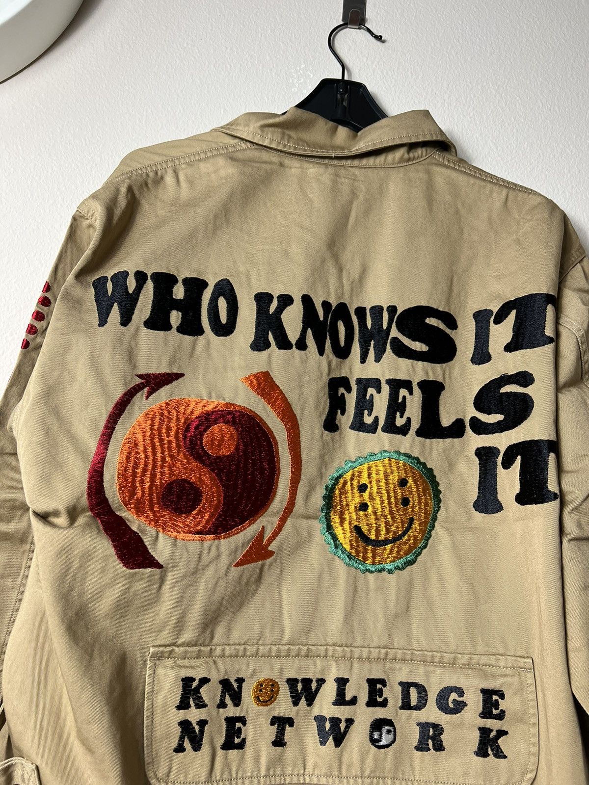 Cactus Plant Flea Market × Human Made Cactus Plant Knowledge Work Embroidered Zip Up Jacket Size US L / EU 52-54 / 3 - 10 Thumbnail