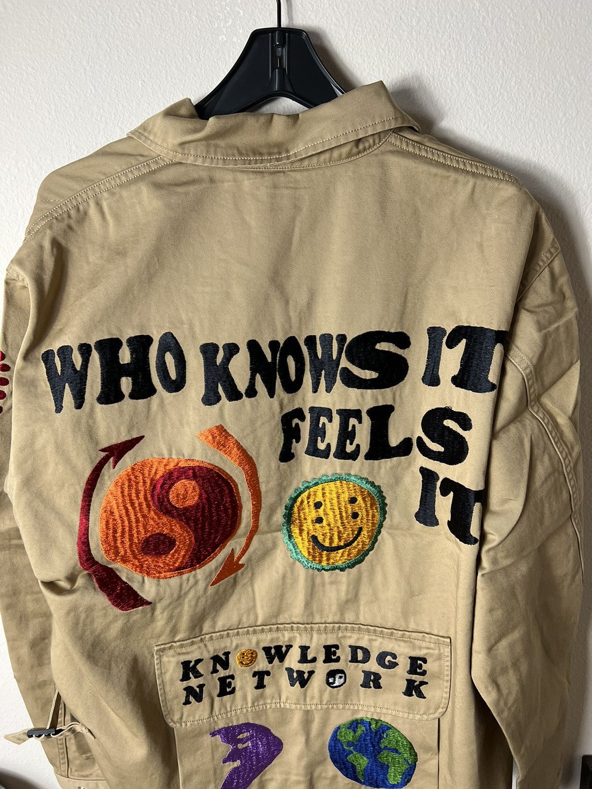 Cactus Plant Flea Market × Human Made Cactus Plant Knowledge Work Embroidered Zip Up Jacket Size US L / EU 52-54 / 3 - 3 Thumbnail